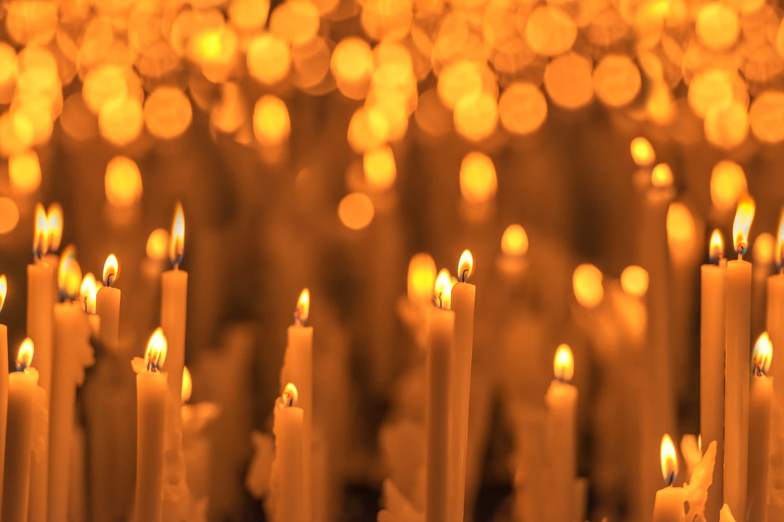 33 Natural Beeswax Taper Candles 9″ Tall Blessed Church Jerusalem Holy Land C…