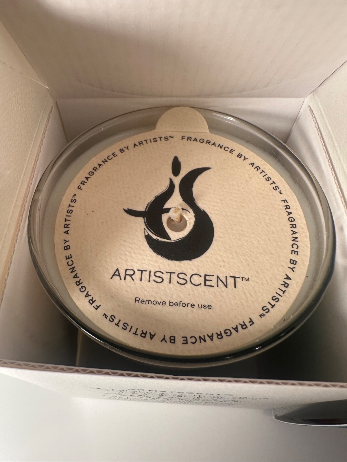 Artistscent Elizabeth Karlson Candle Polynesian Waves Artscent Bespoke Soy Art