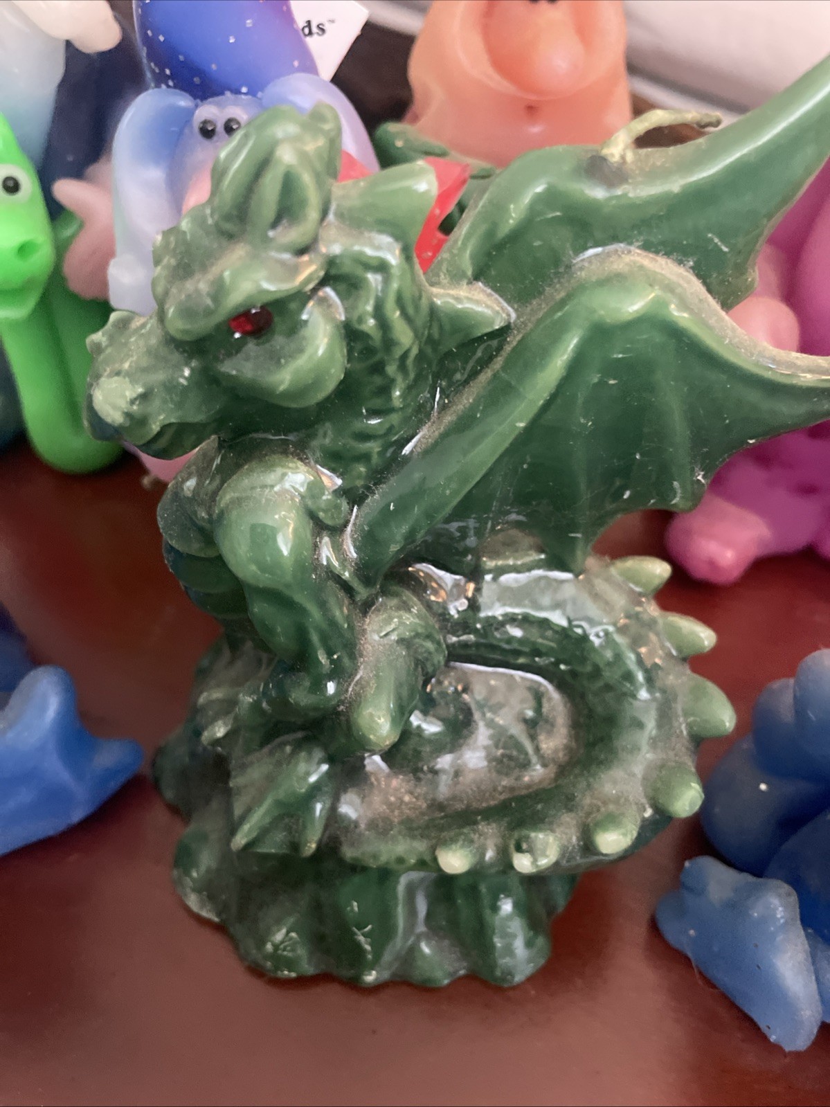 Collection Of Northern lights candles wizards and dragons