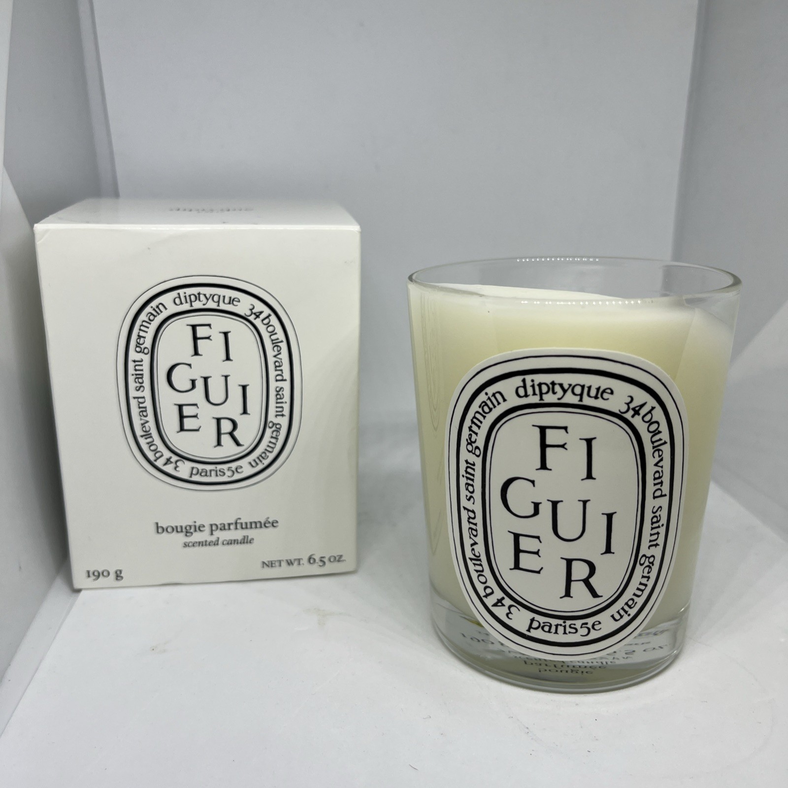 Diptyque Figuier Scented Candle 6.5oz *Melted Wax*