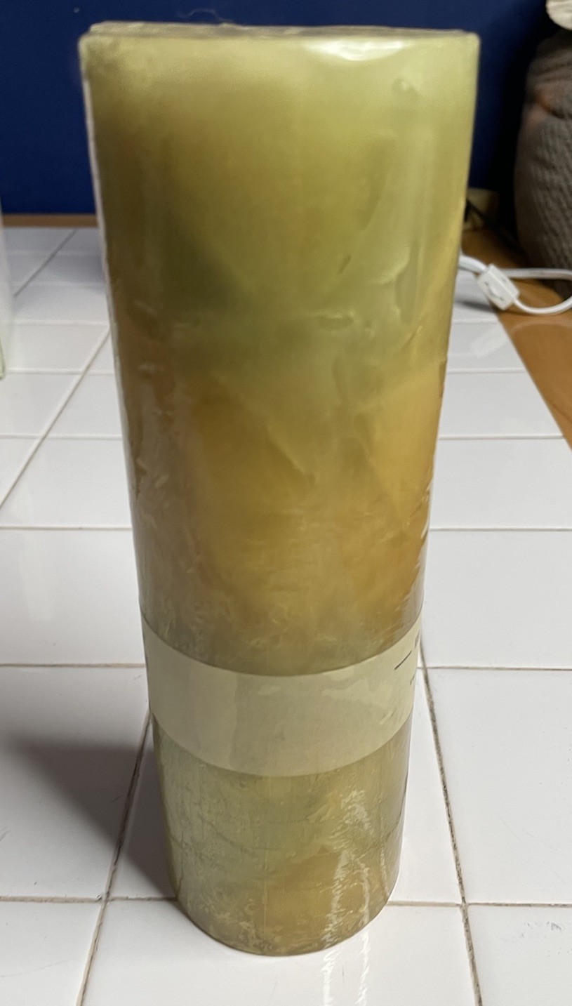 PIER 1 IMPORTS Multiples 9” tall Candle tuscan herb, clove, lemon basil NEW
