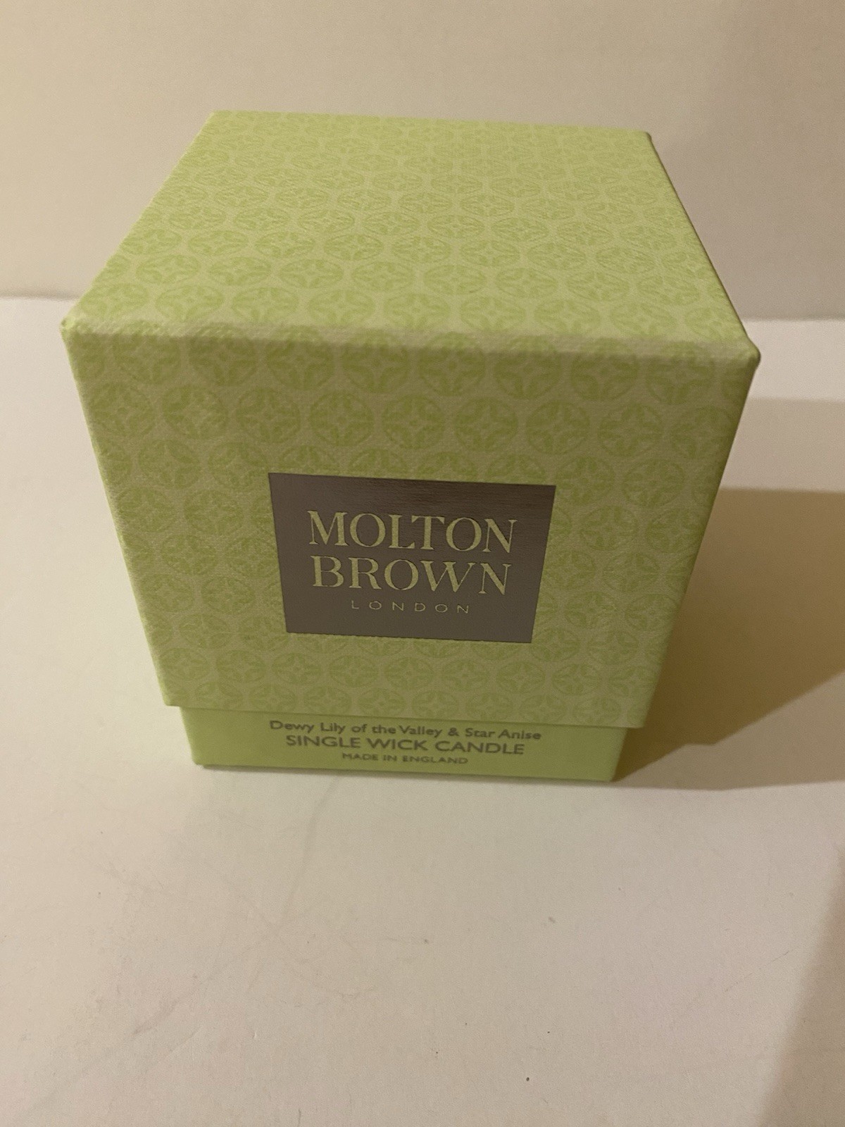 Molton Brown London Candle Lily Of Valley & Star Anise 1-wick 6.3 oz NEW In Box