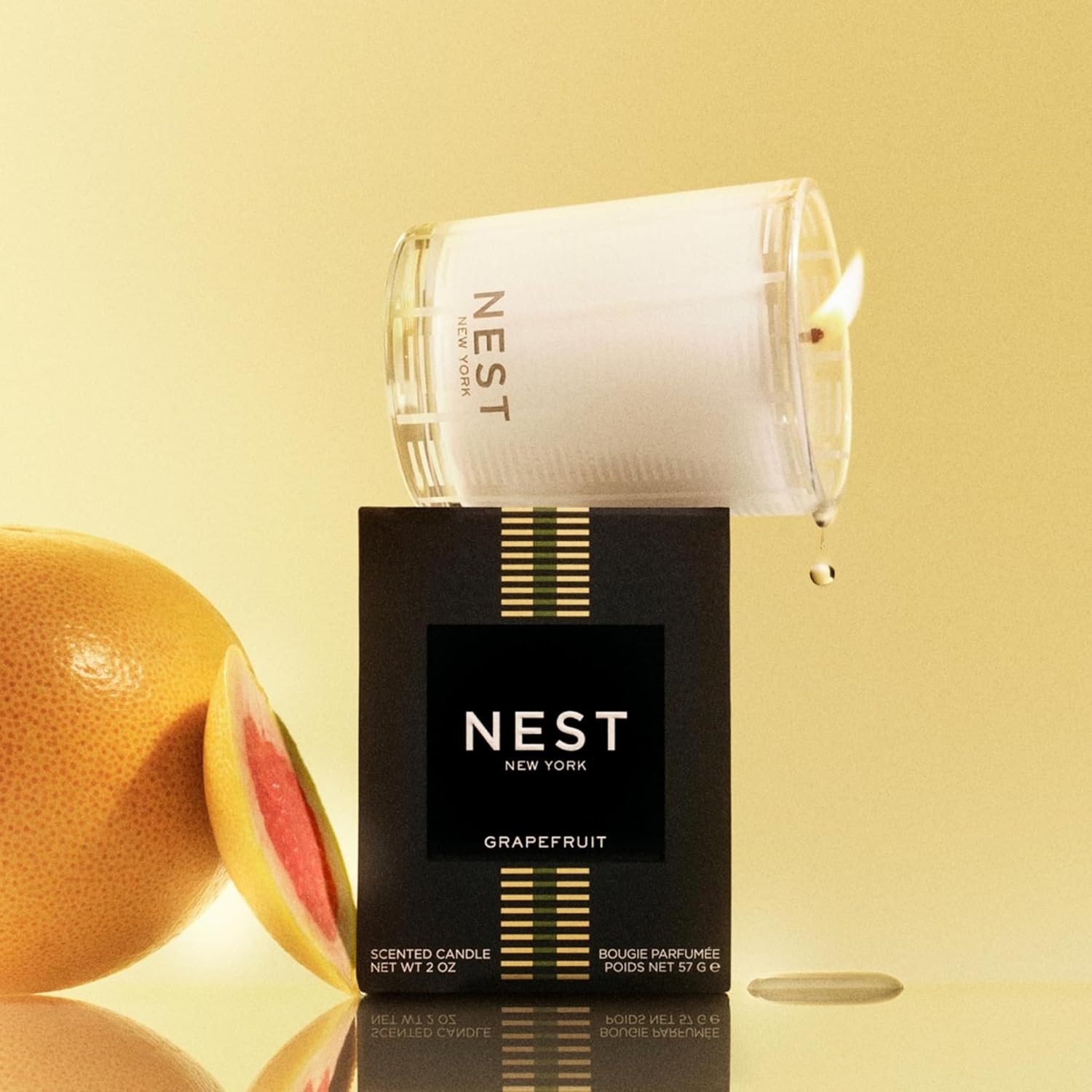 NEST New York Scented Votive Candle, Grapefruit – 2 oz