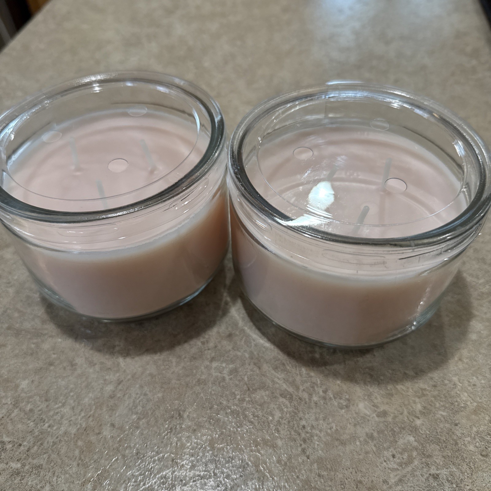 (2 pack) Mainstays White Rose & Peach 3 Wick Candle, 11.5 oz,Father’s Day