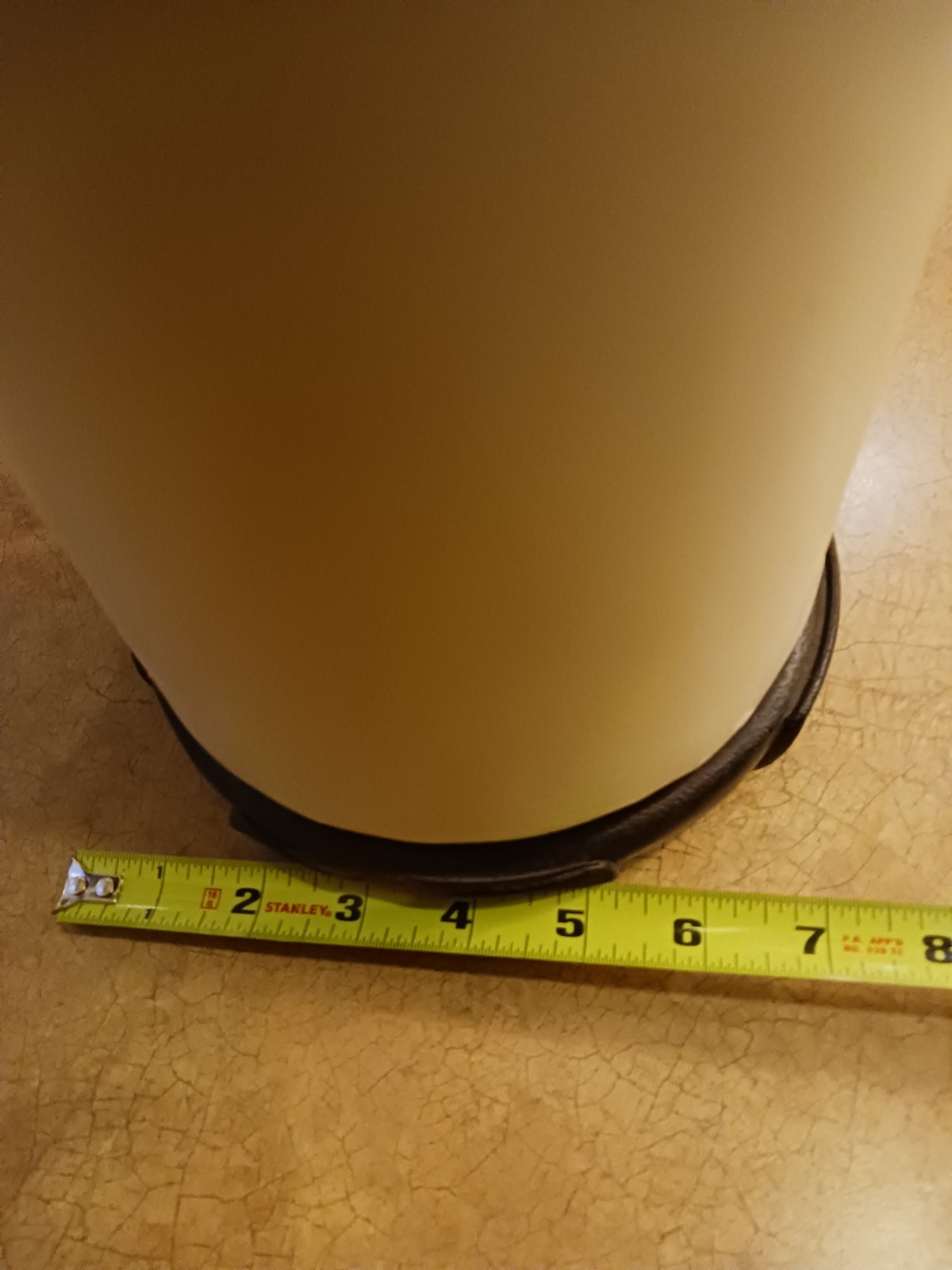 Natural Estate Candle 12 Lbs Oversized Pillar 12×6.5″ Unburned Unscented