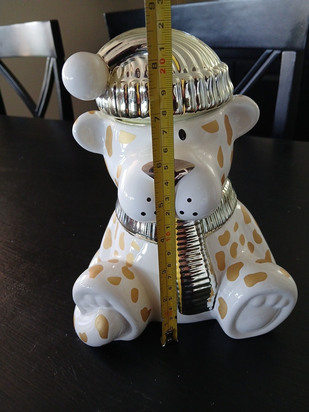 Harry Slatkin 2010 Homemade Cookies Scented Leopard Jar Candle 5.5 OZ