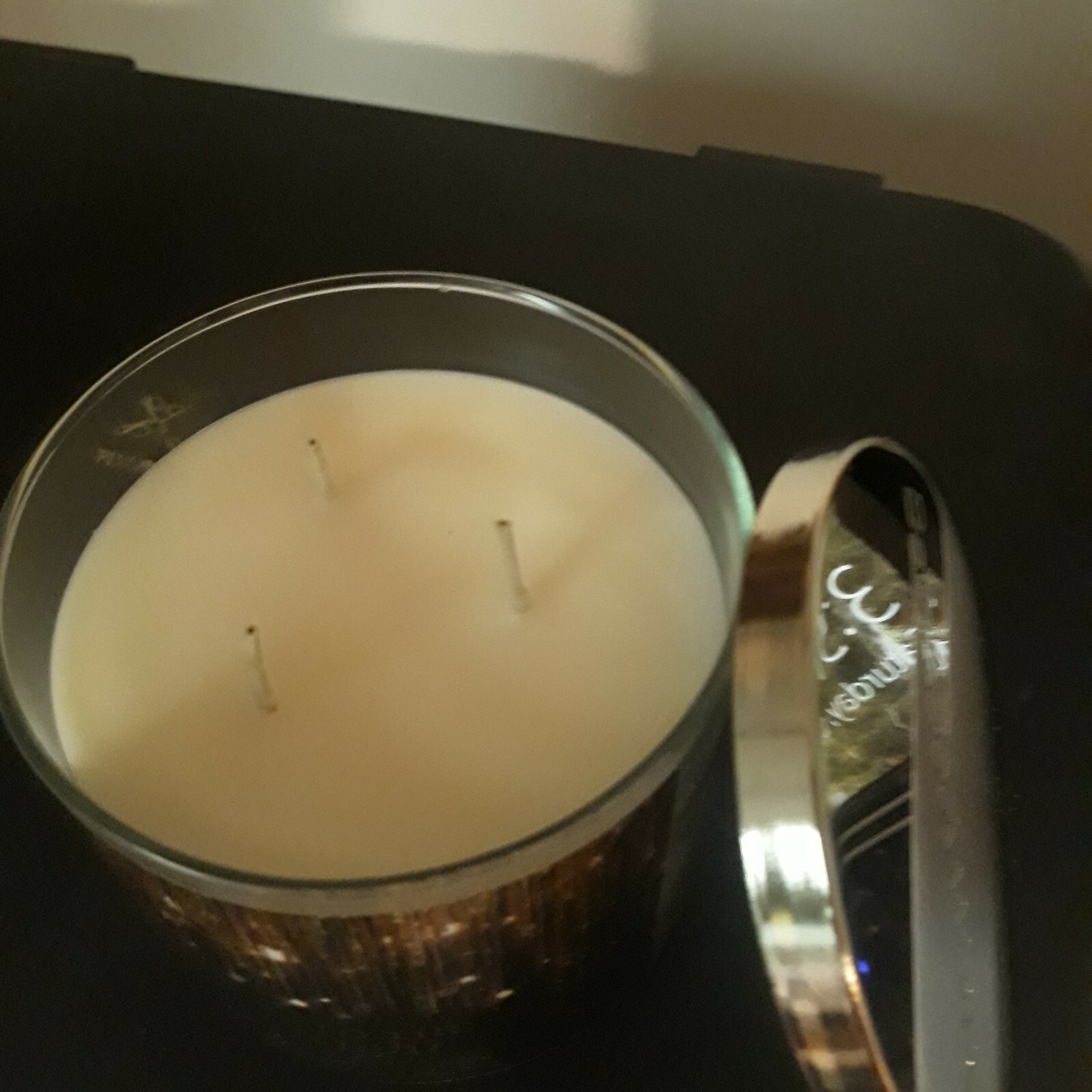INTO THE NIGHT 3 wick Candle RARE! BATH & BODY WORKS SOLD OUT IN STORES!