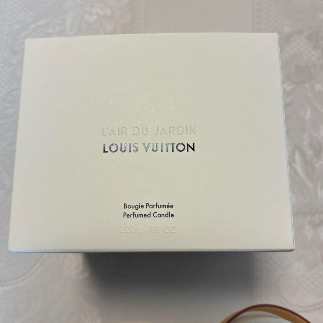 LOUIS VUITTON Candles Rail du Jardin 220g NEW With Box