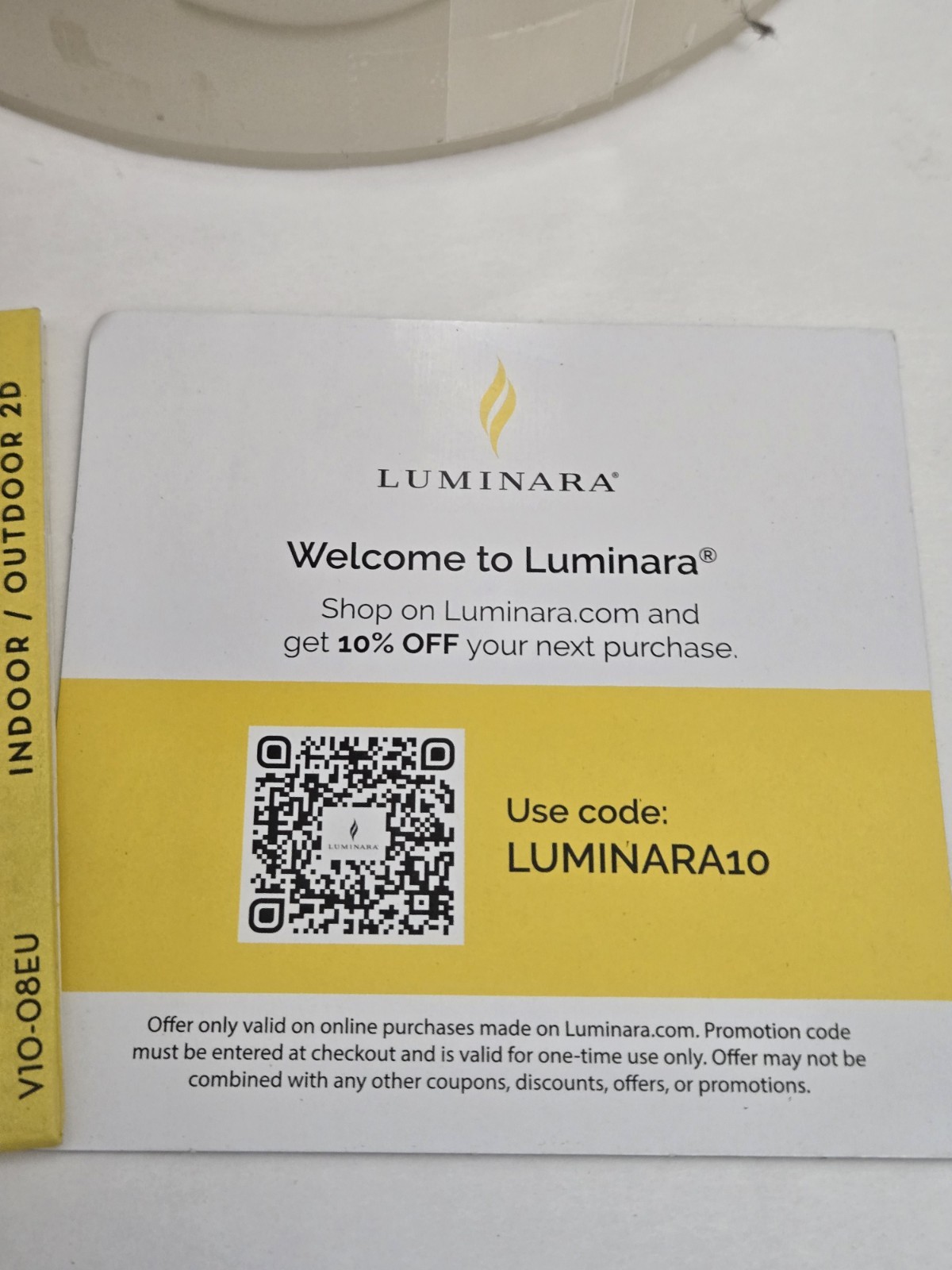 Luminara Flameless Unscented Wax Candle Moving Wick Pillar 6.25″ x 10.9″ Large