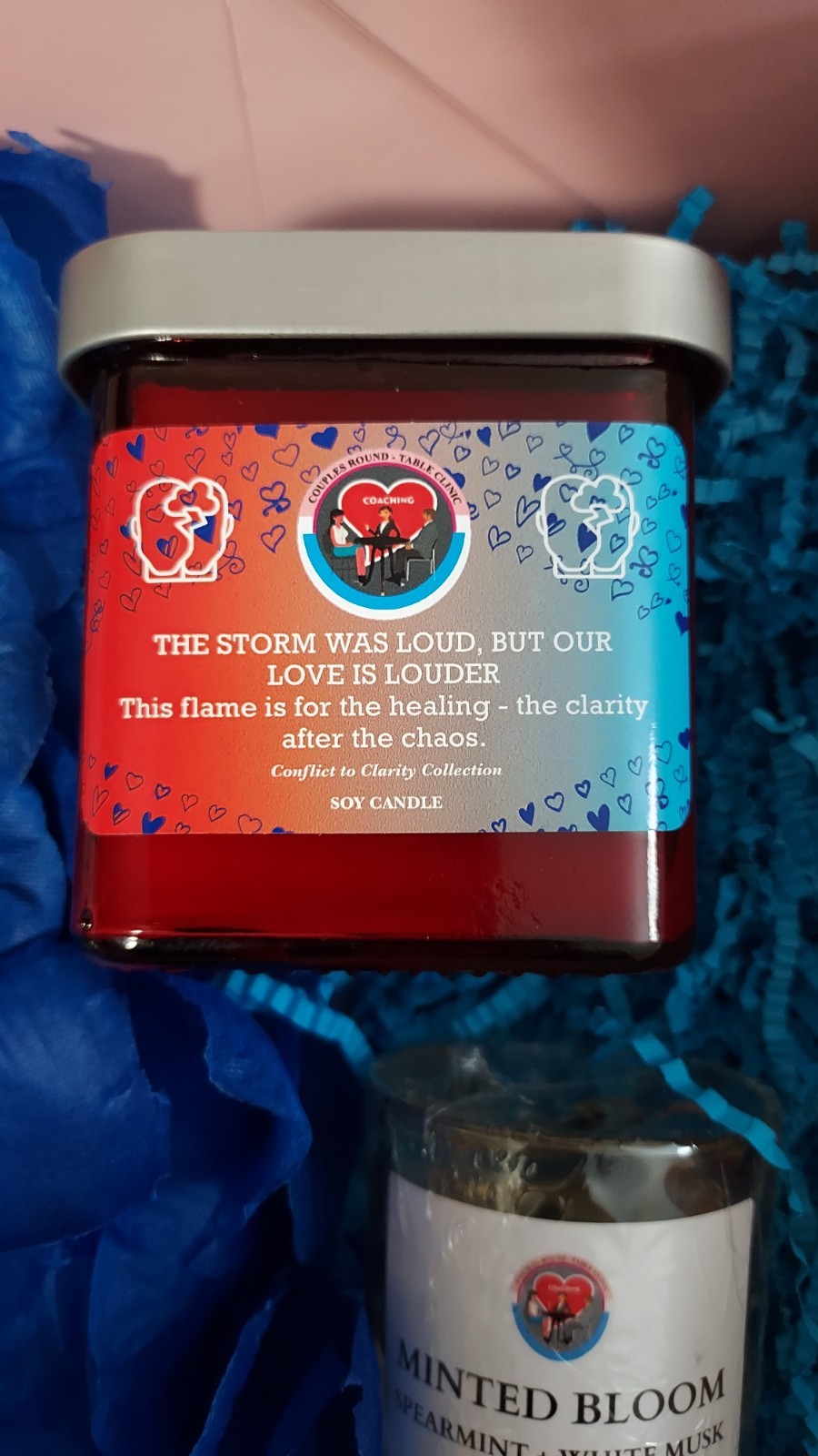 Candle, Relationship Healing Candle-Helps Couples Resolve Conflicts &Reconnect.