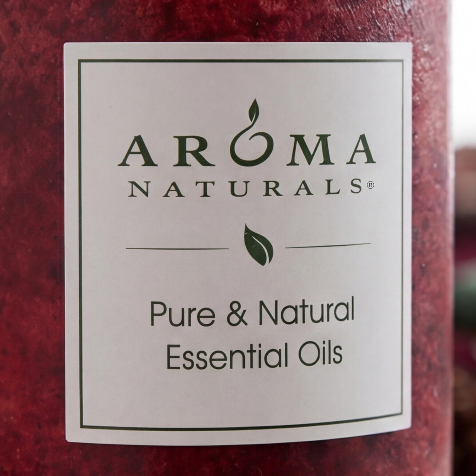 Aroma Naturals Holiday Orange, Clove and Cinnamon Essential Oil Scented Pilla…