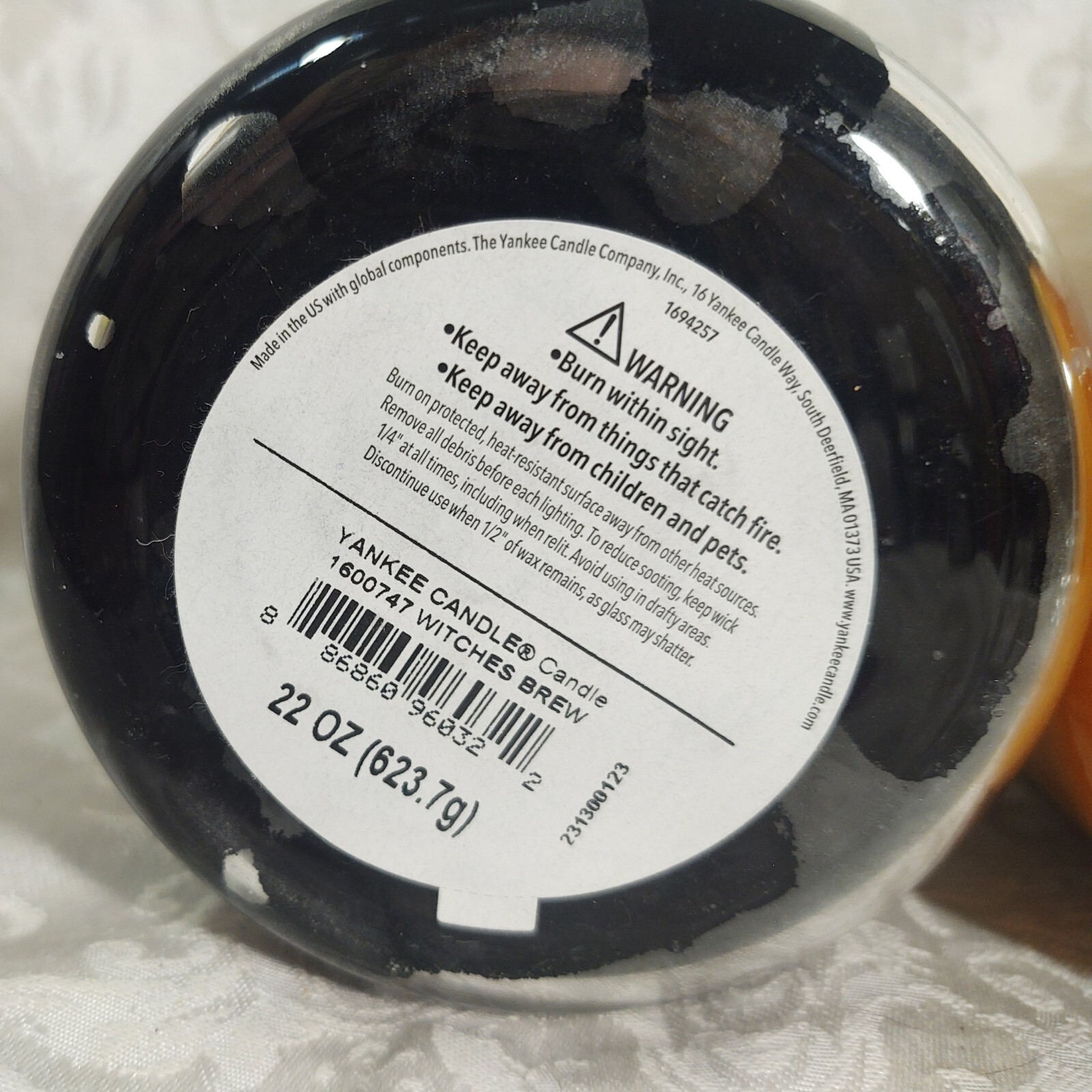 Yankee Candle Witches Brew & Spooky Spider Cider Large Jars – NEW