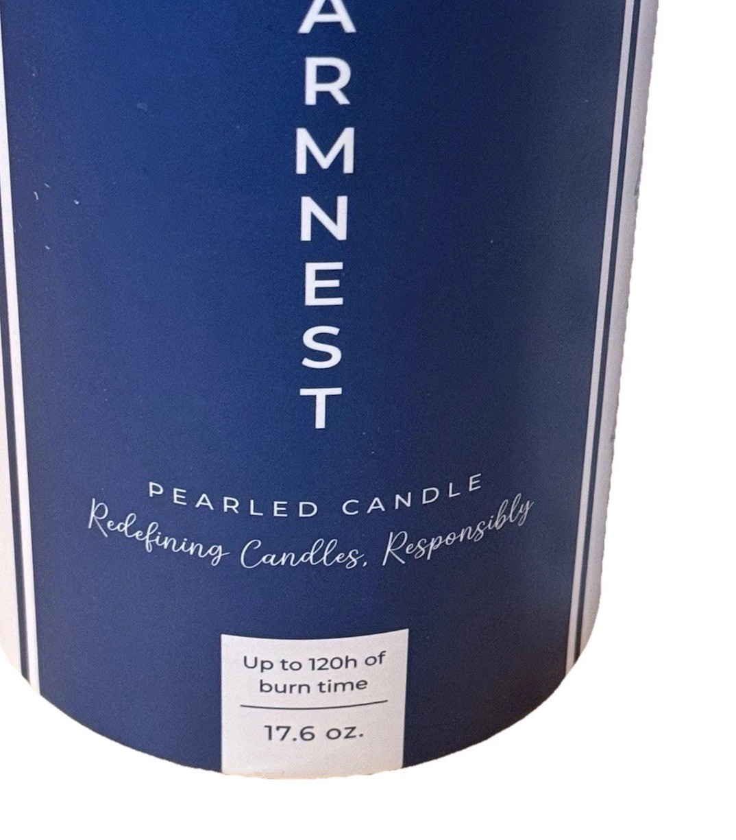 New Warmnest Pearled Black Sand Candle Kit Bundle(2) 120 Hours Burntime W/Wicks