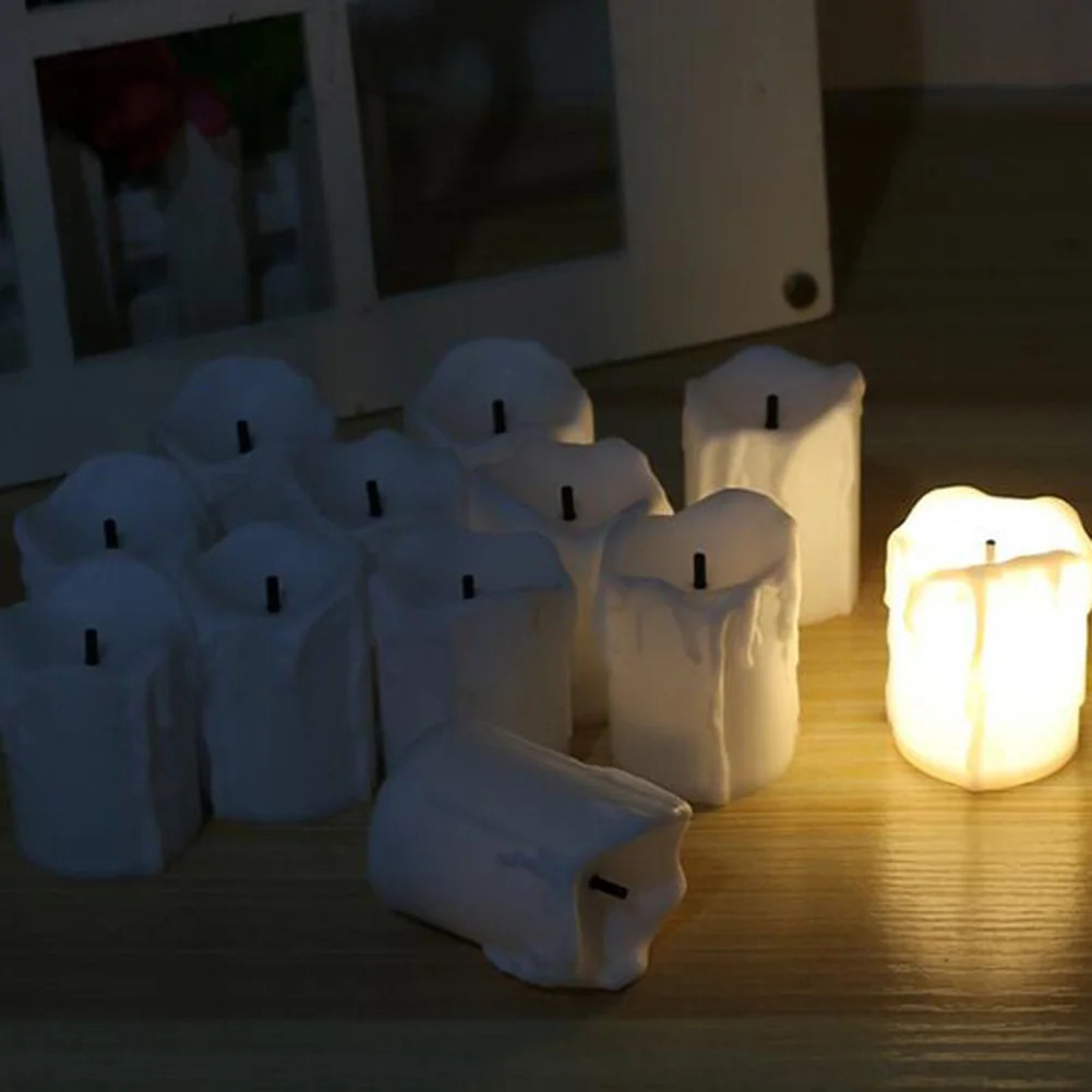 Flameless LED Tealight Candles, 5-Piece Set for All Occasions