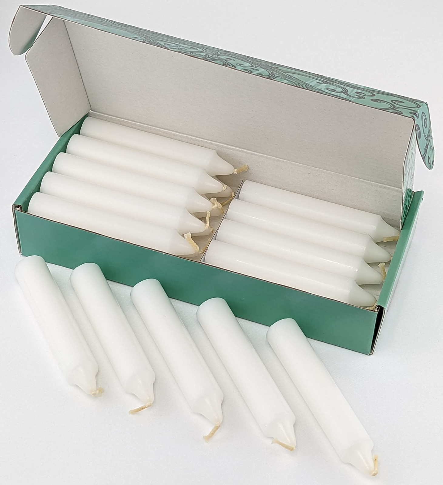 – 20 White Candles | 4 inches Tall & 3/4 inch Diameter | Witchcraft Supplies …