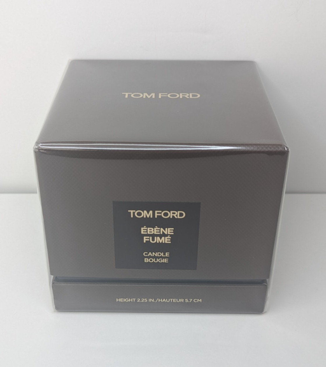 Tom Ford Ébène Fumé Candle 2.25″ Home Scent Bougie NEW Sealed in Box