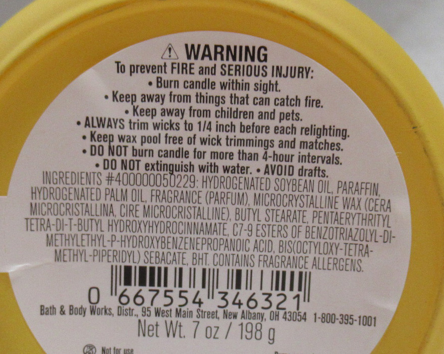 Bath & Body Works Scented Mason Jar Candle 1-wick 25-45 hrs SUNSHINE & DAFFODILS