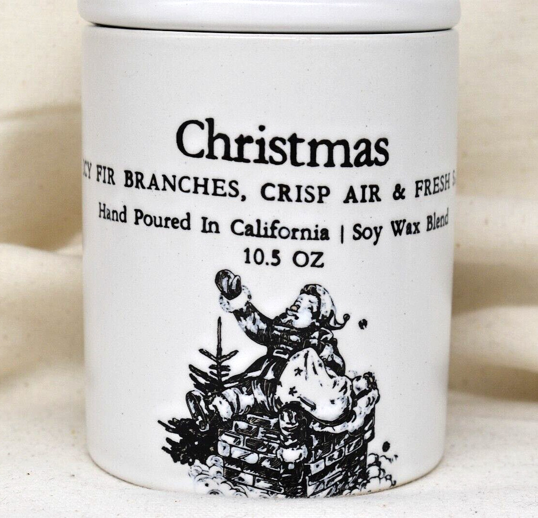SECRET CELEBRITY Christmas Soy Wax Blend Hand Poured Candle