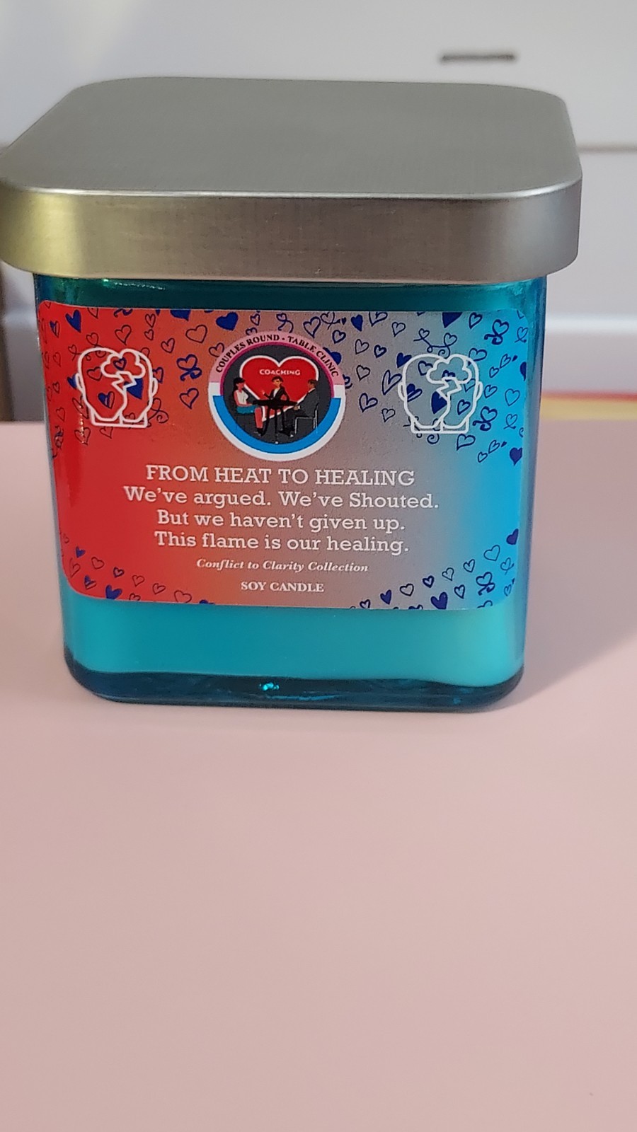 Candle, Relationship Healing Candle-Helps Couples Resolve Conflicts &Reconnect.