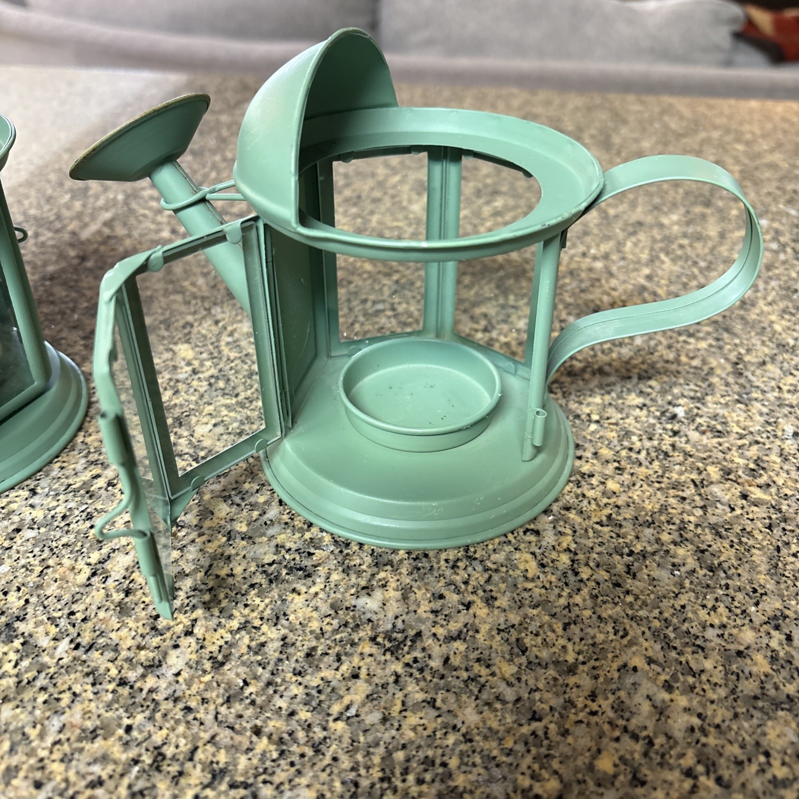 Hallmark MARJOLEIN BASTIN Decorative Metal Watering Can Candle Holder Set Of 2