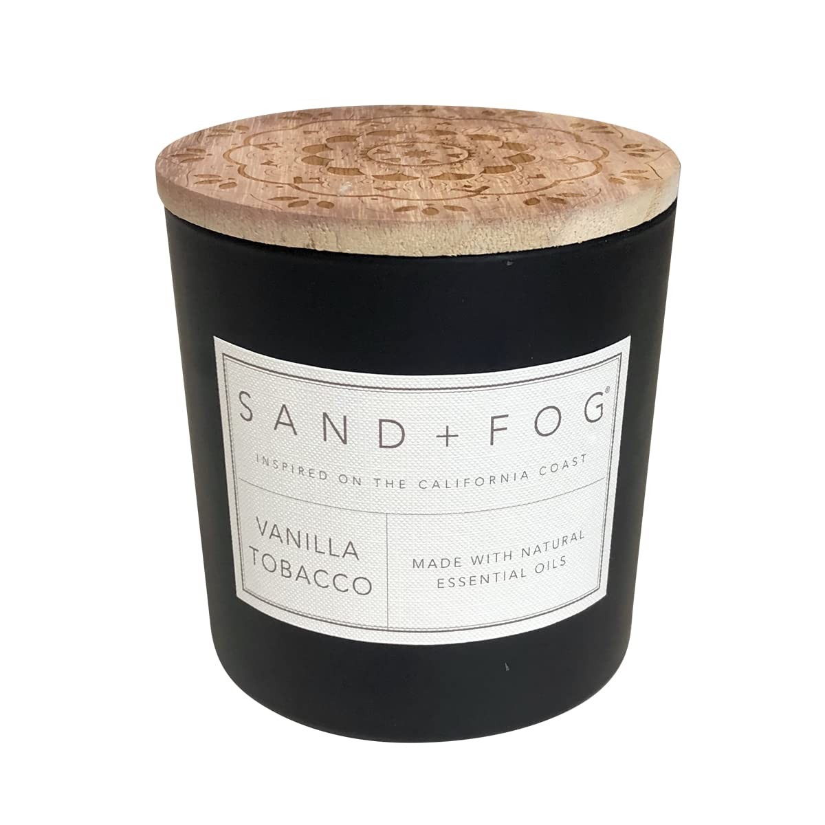 Vanilla Tobacco Scented Candle 3 Wick, 21 oz Luxury Home Decor Jar