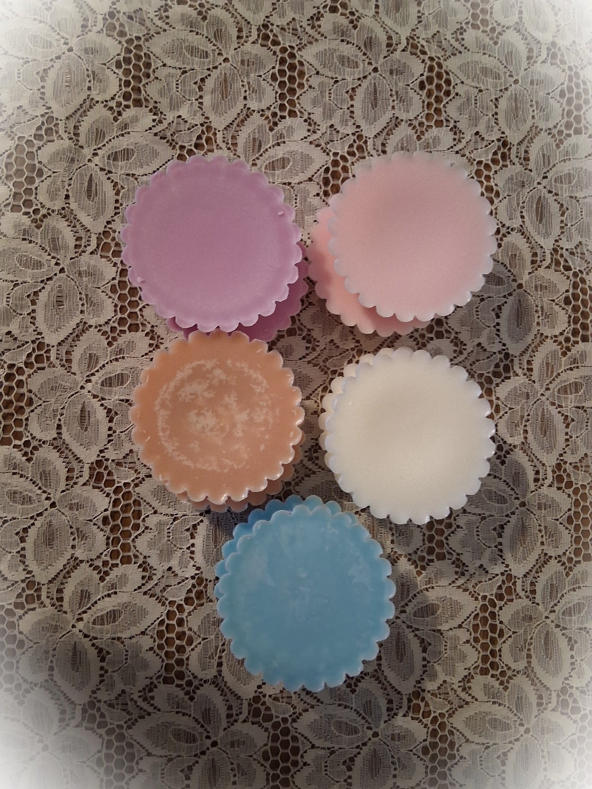 Soy Wax melts~ tarts~fluted shape~ scent CHOICE~ 6 oz~ FREE ship~190+ scents