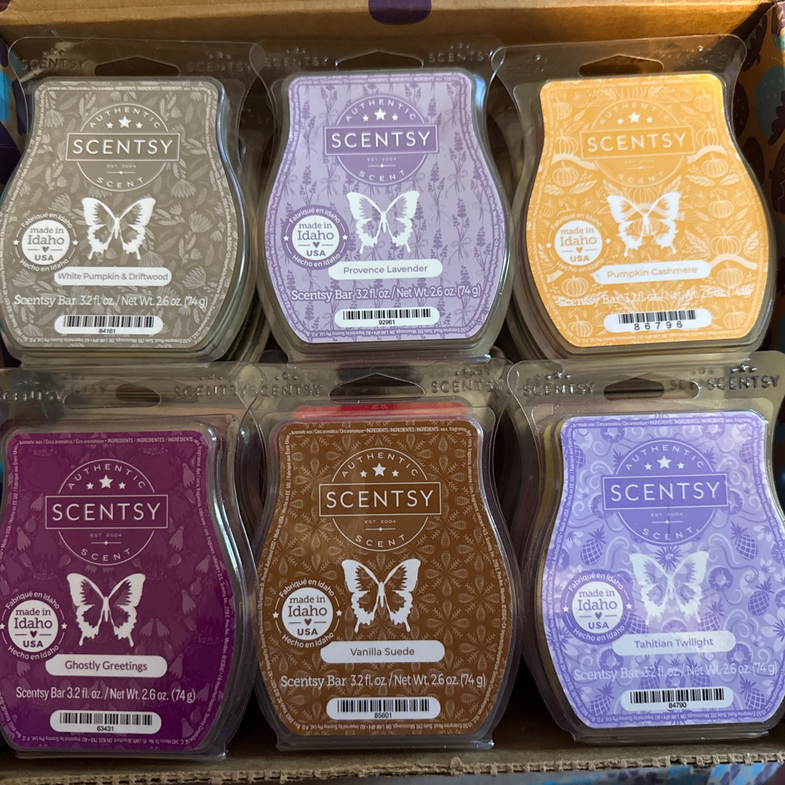 Scentsy Wax Bar Lot** Retired & Current** Exposed To Warm Temp** Ugly/Imperfect