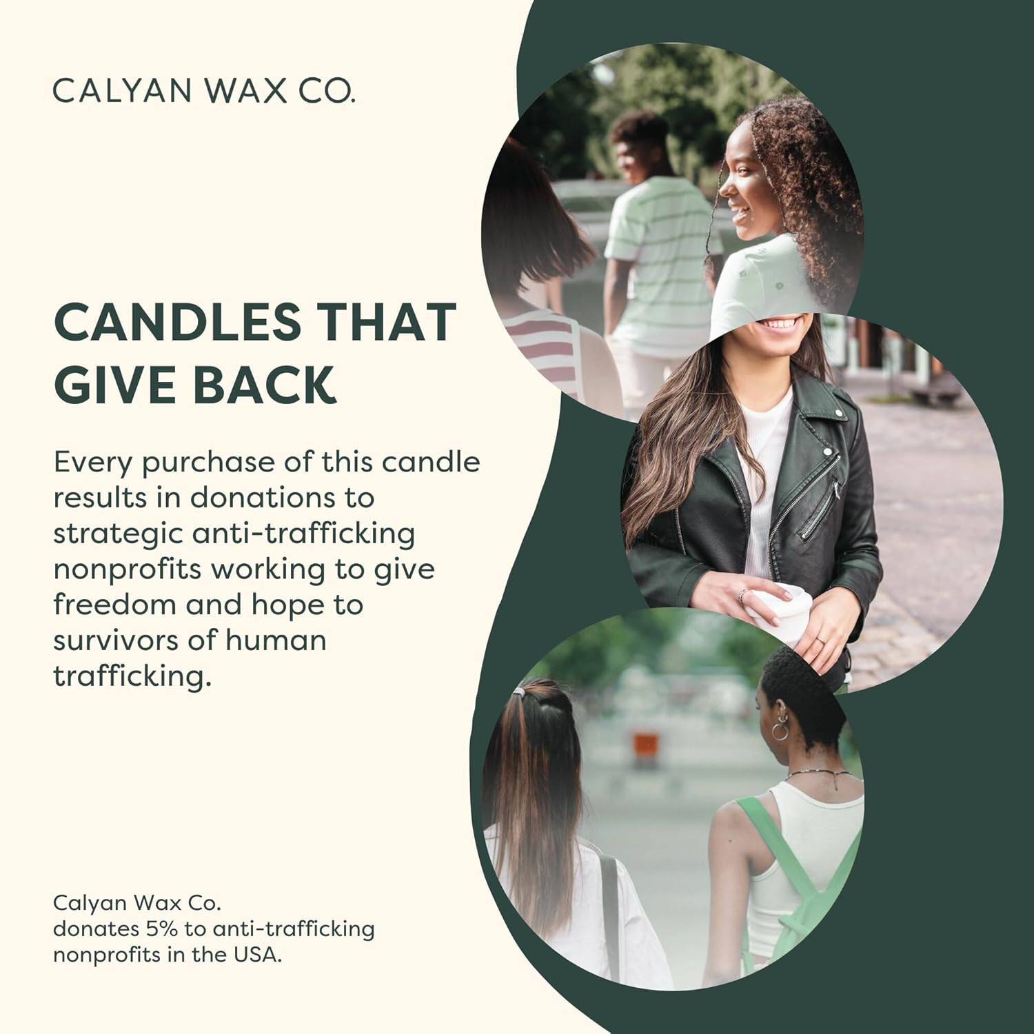 Seaside & Citrus 3 Wick Scented Candle – 43 Hour Burn – Luxury 3 Wick Soy Candle