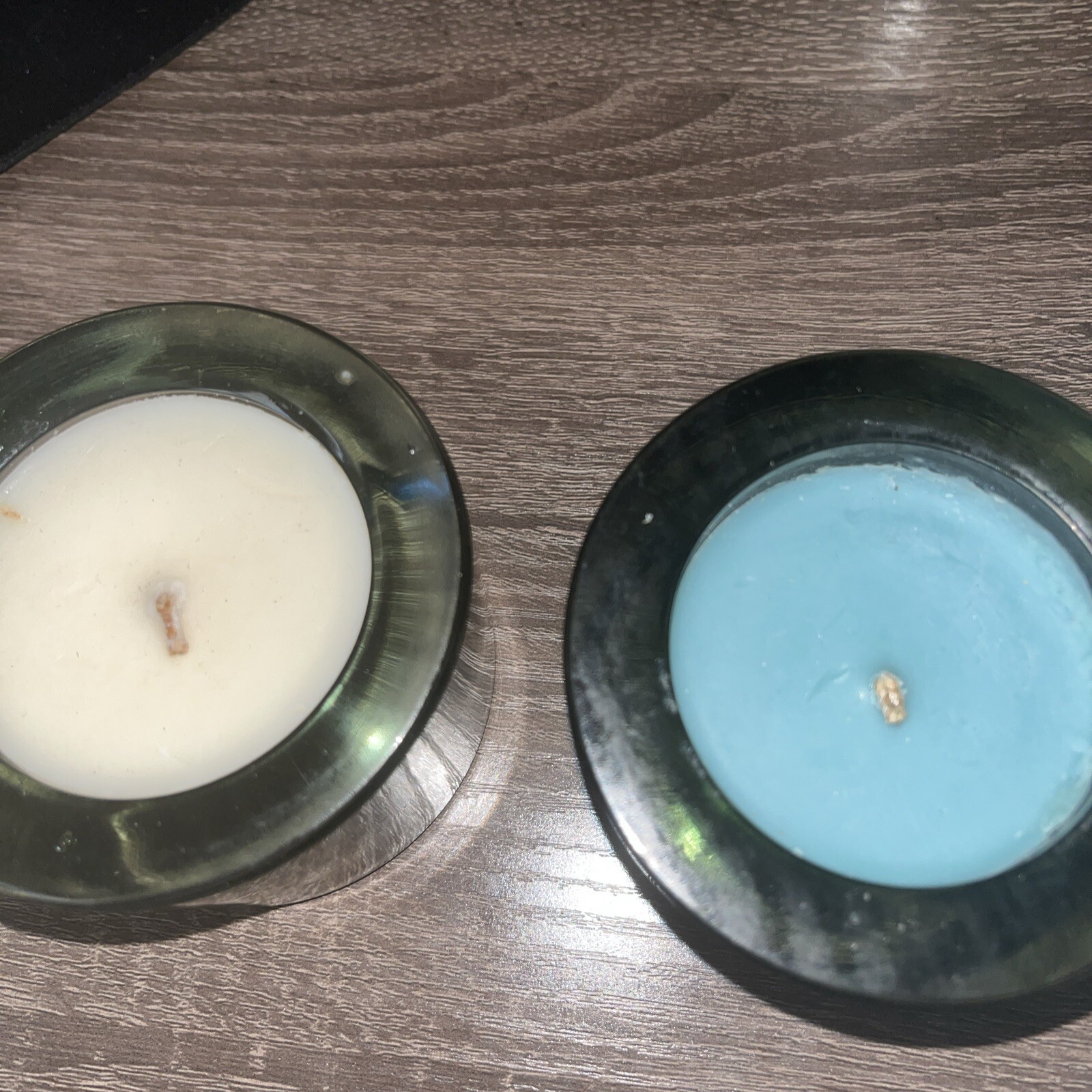 Pier 1 imports/ 2 oz jar candles/ Aqua bleue/India