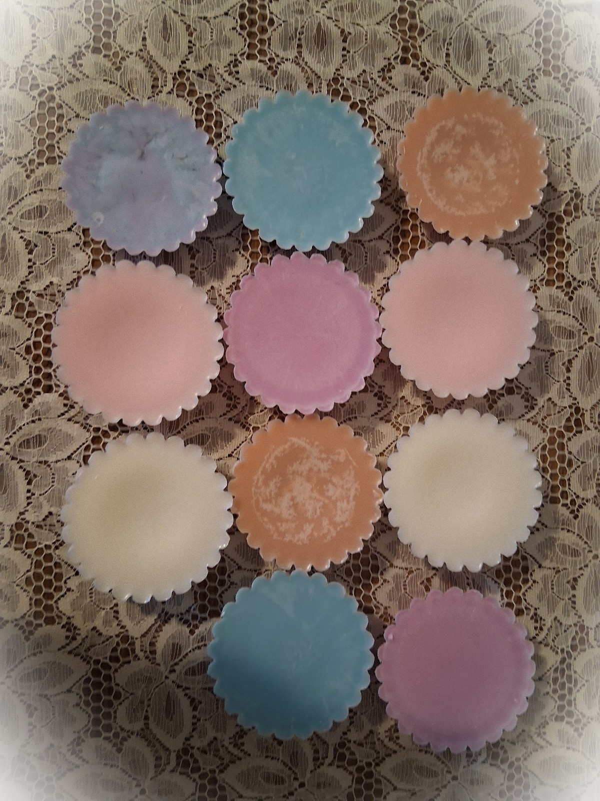 Soy Wax melts~ tarts~fluted shape~ scent CHOICE~ 6 oz~ FREE ship~190+ scents