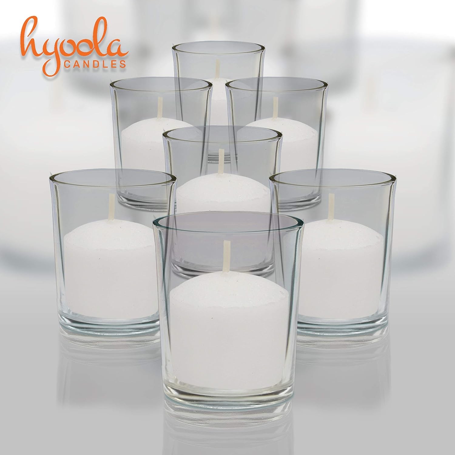 Votive Candles – 10 Hour Burn Time – Unscented Candles Votives