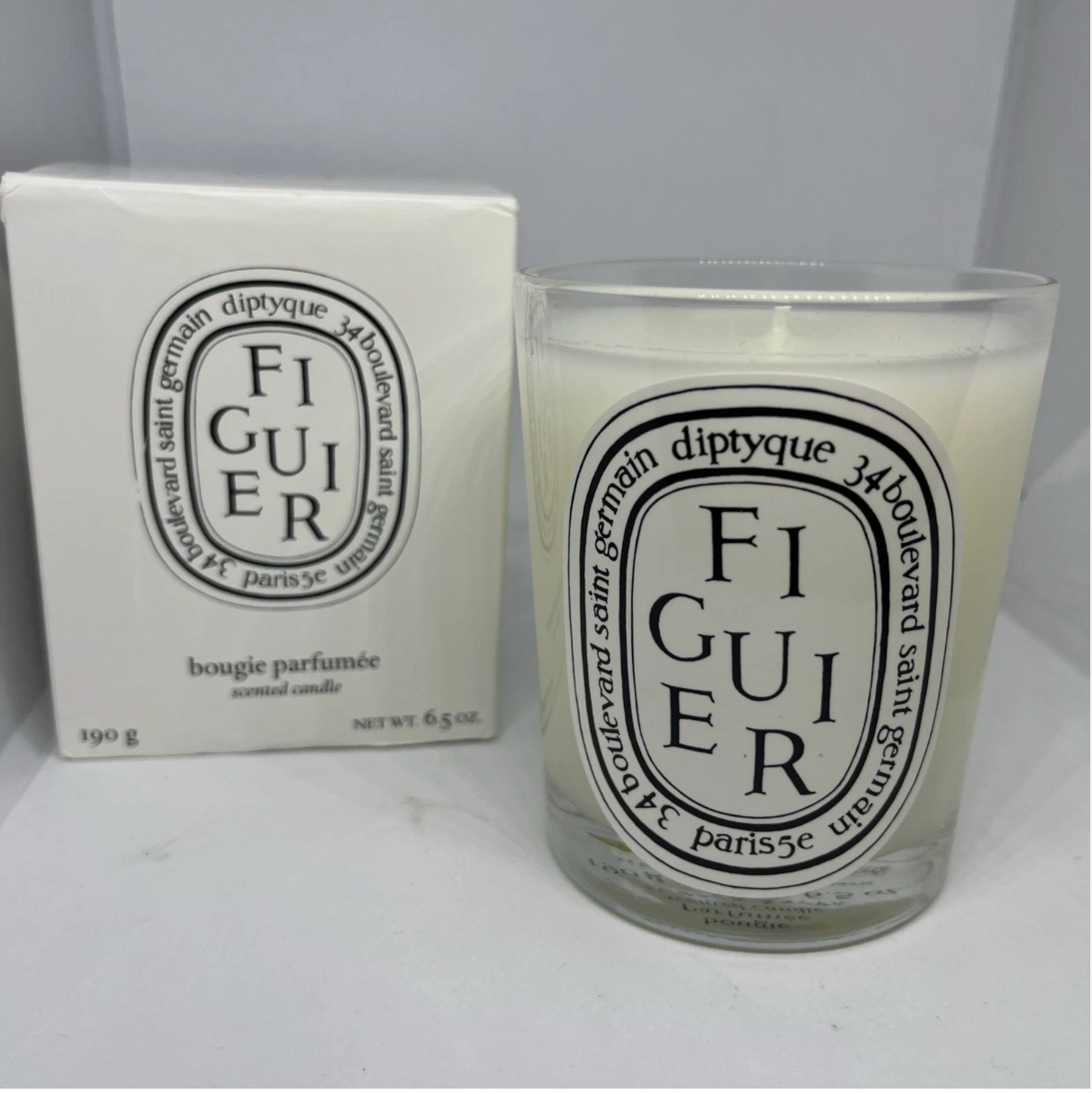 Diptyque Figuier Scented Candle 6.5oz Not Sealed