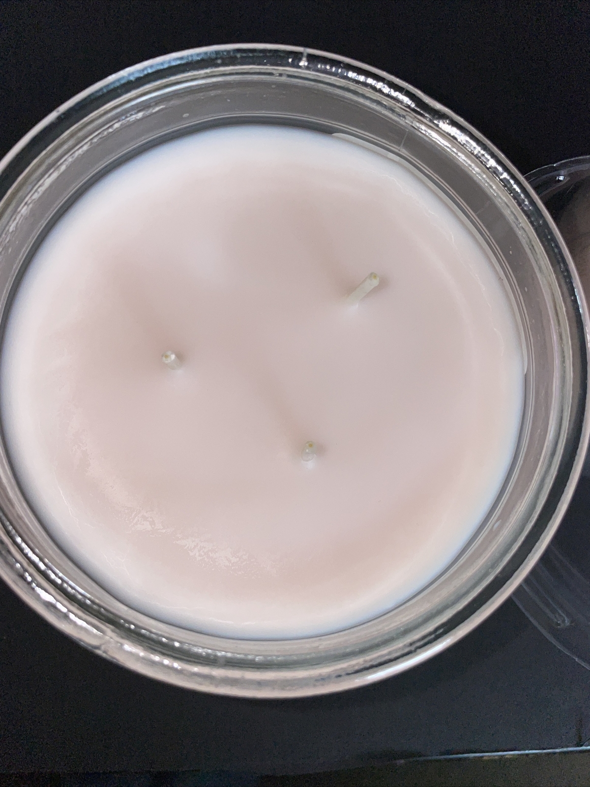 2 Mainstays WHITE ROSE & PEACH 3 Wick Jar Candle 11.5 oz / Free Shipping
