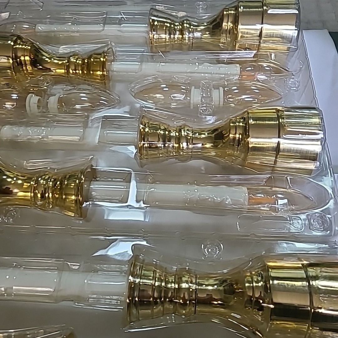 NIB 8 Bethlehem Lights Premium Brass Tone Cordless Timer Window Candles