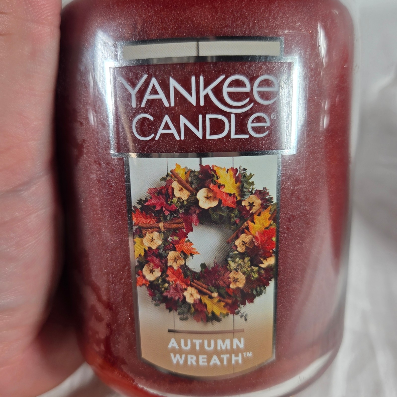 Lot of 3 Yankee Candle Large Jar Candles Fall Autumn Scents Spiced Pumpkin
