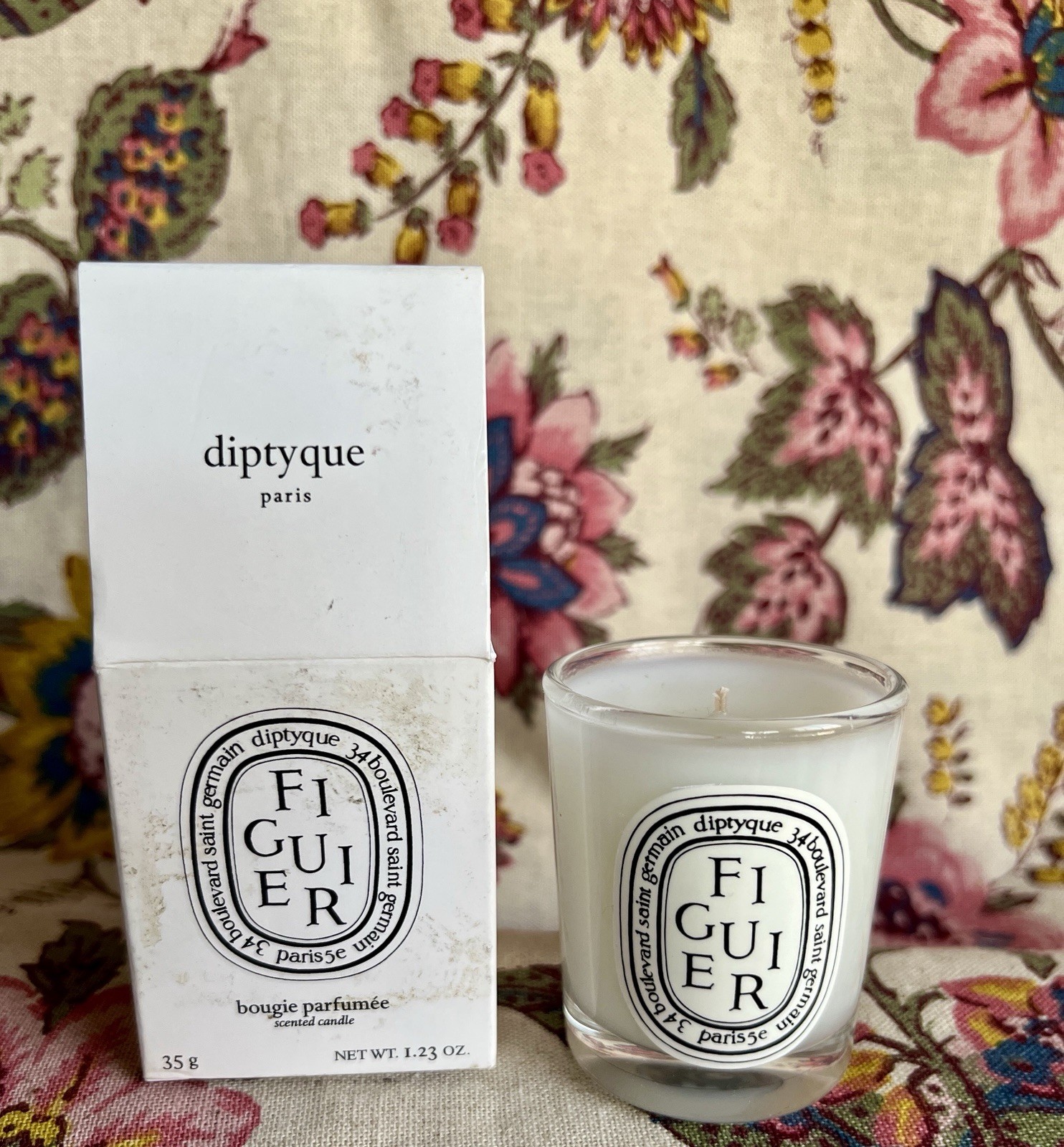 Diptyque FIGUIER Fig Tree Scented Candle 1.23Oz/35g NIB Votive Mini Travel Size