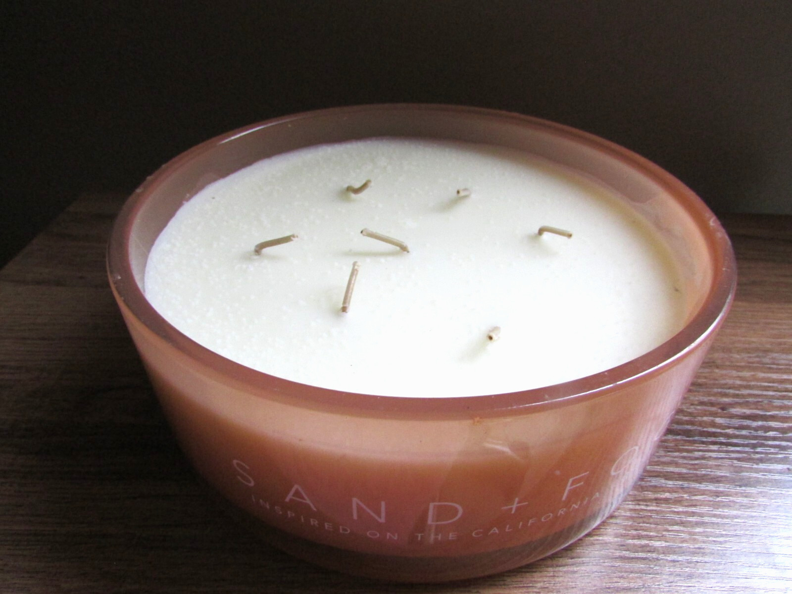 Sand + Fog pumpkin Harvest 36 oz XLARGE round 7 Wick seasonal Candle