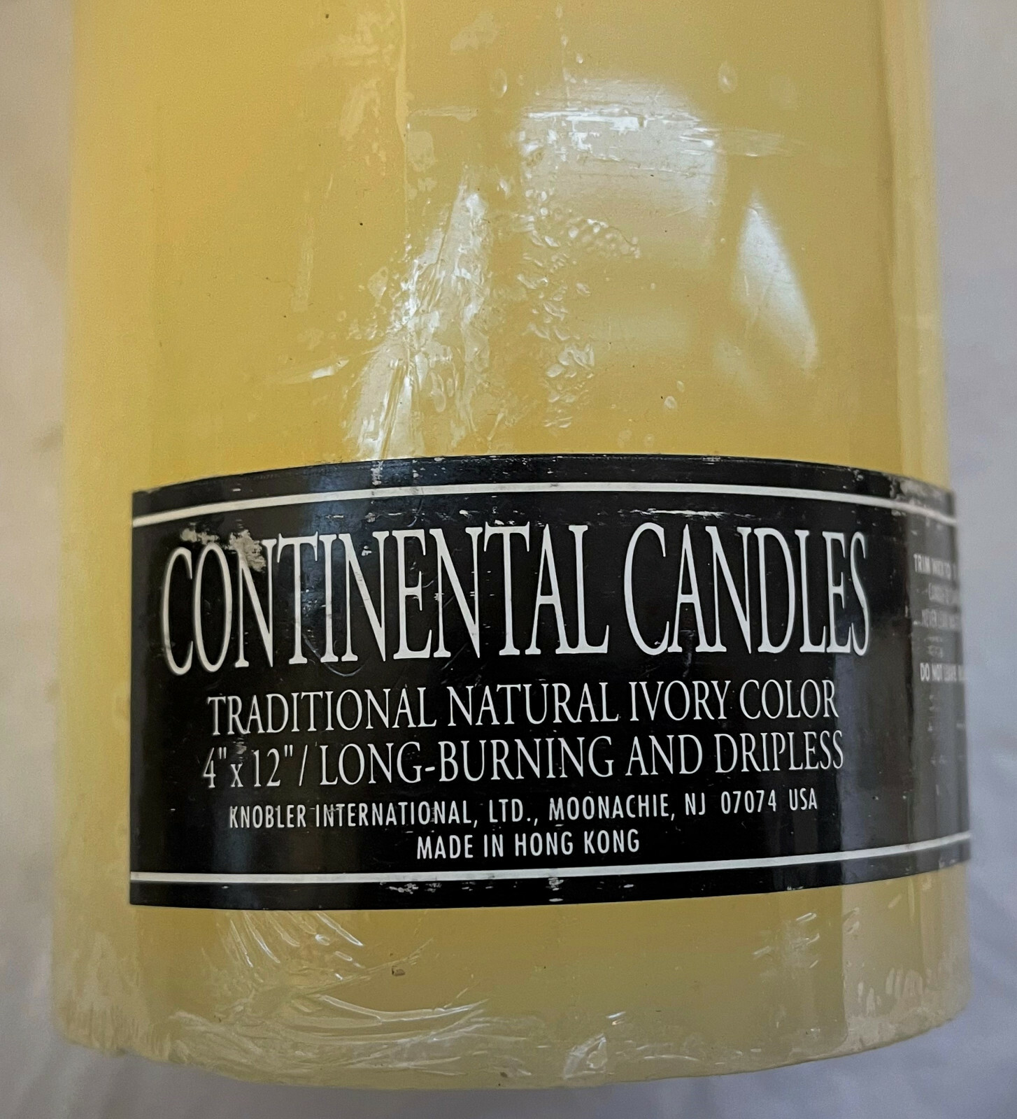 Dripless Long Burning Candle