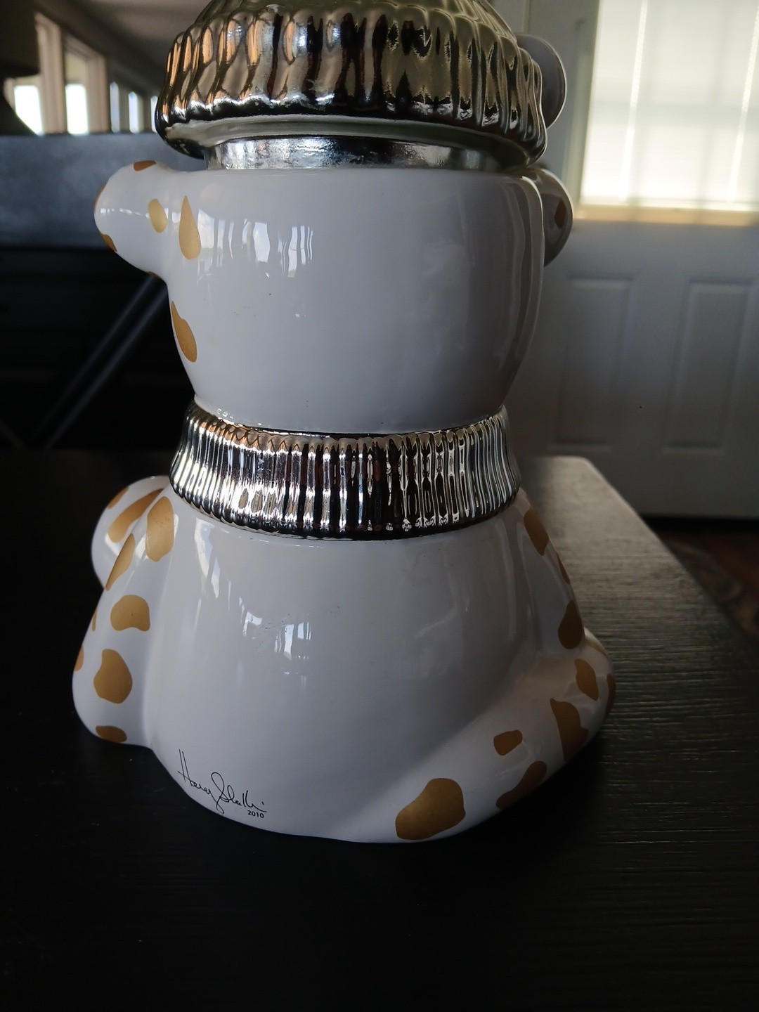 Harry Slatkin 2010 Homemade Cookies Scented Leopard Jar Candle 5.5 OZ