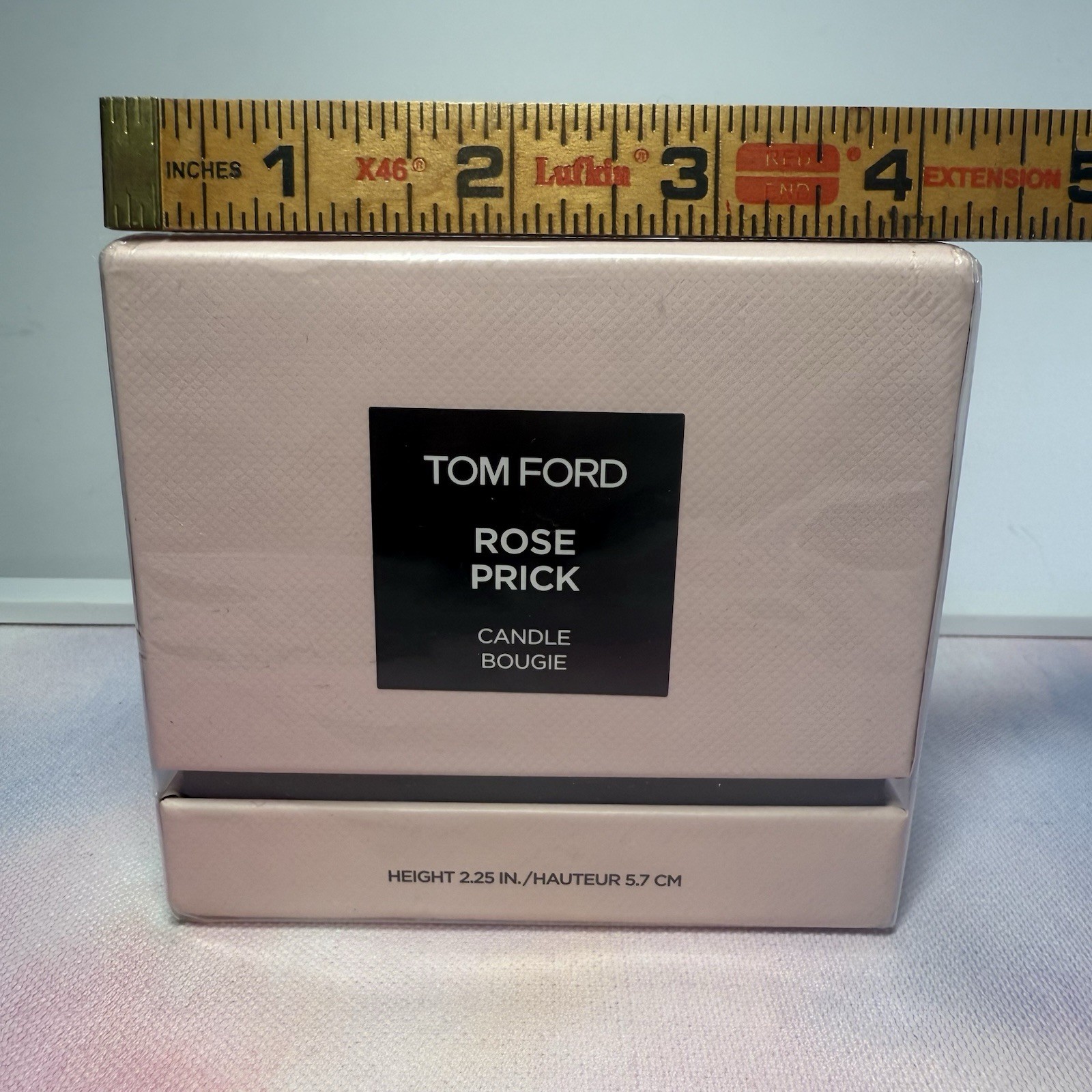 Tom Ford Rose Prick Candle Bougie Warm, Spicy Floral Scent Long Burning Luxury