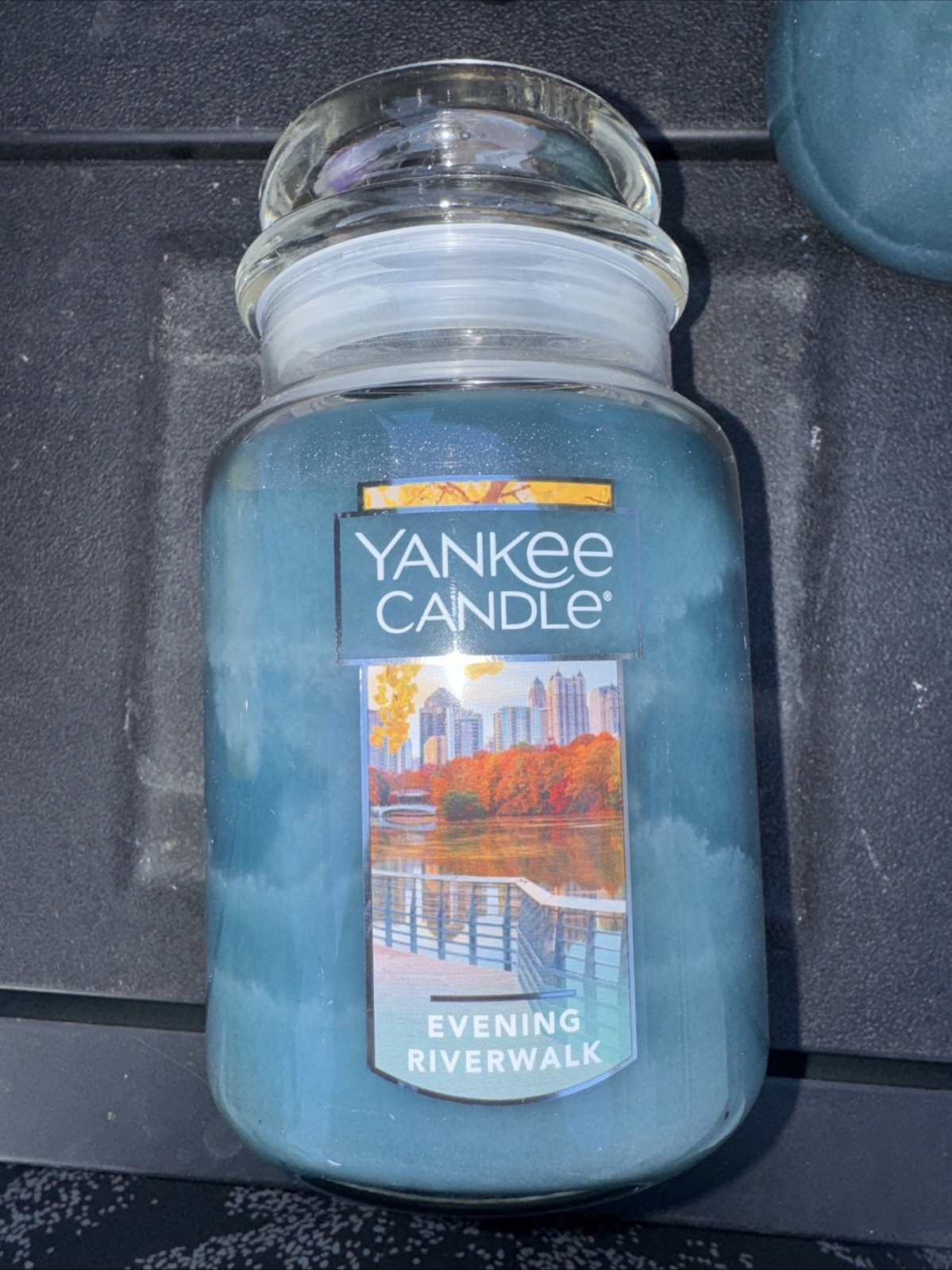 Yankee Candle Evening Riverwalk Large Jar Candle 22 oz Rare New