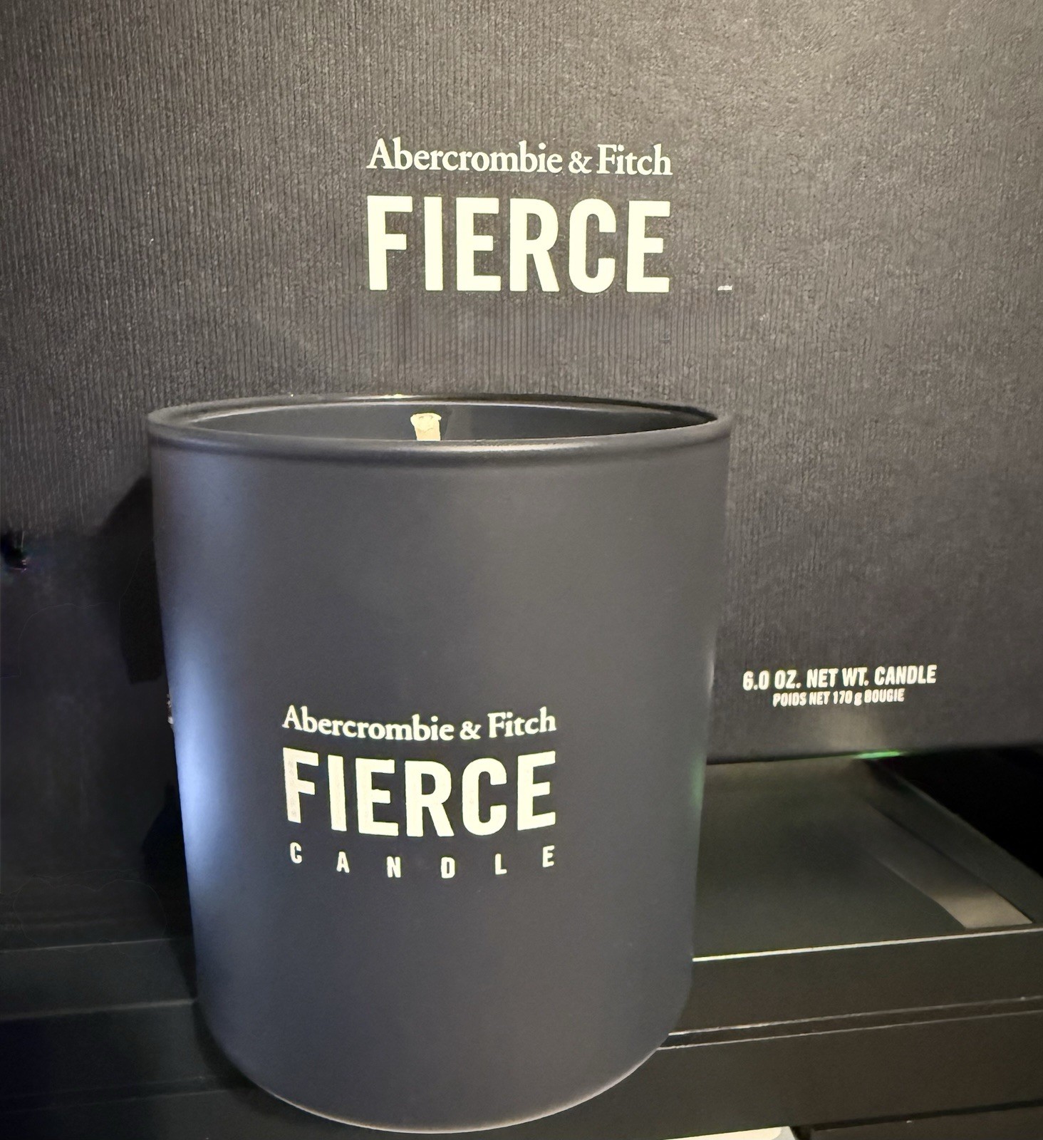 Abercrombie & Fitch Fierce Candle 6.0 oz 170 G Scented New No Box
