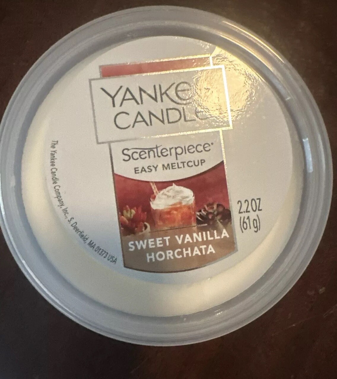 Yankee Candle – Scenterpiece – Sweet Vanilla Horchata – New – 1 Unit – Relaxing