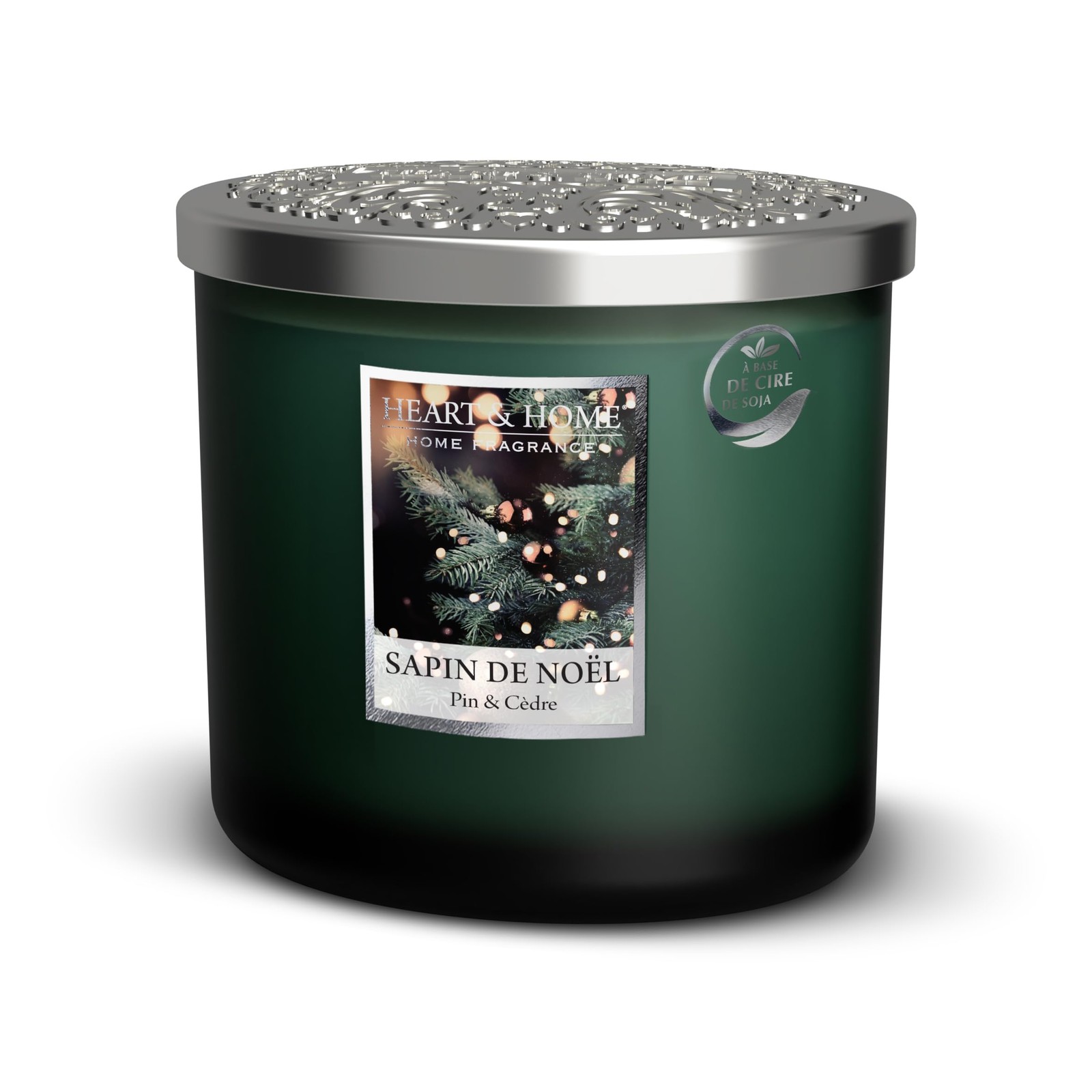 Ellipse Scented Candle with 2 Wicks, 220g40h, Model Christmas Tree Pine and…
