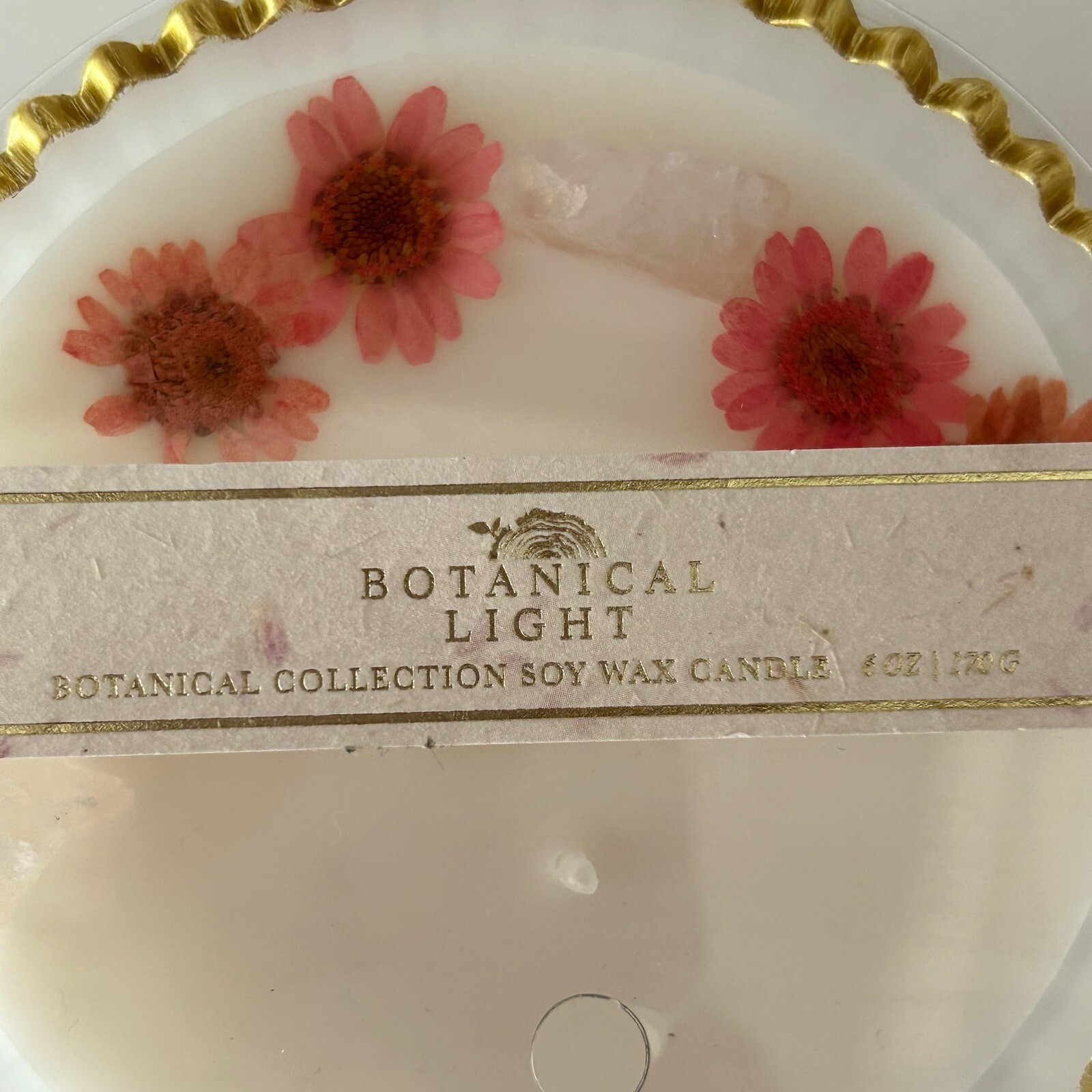 Botanical Light Collection Soy Wax Candle Floral Flowers Scented Aroma Bay