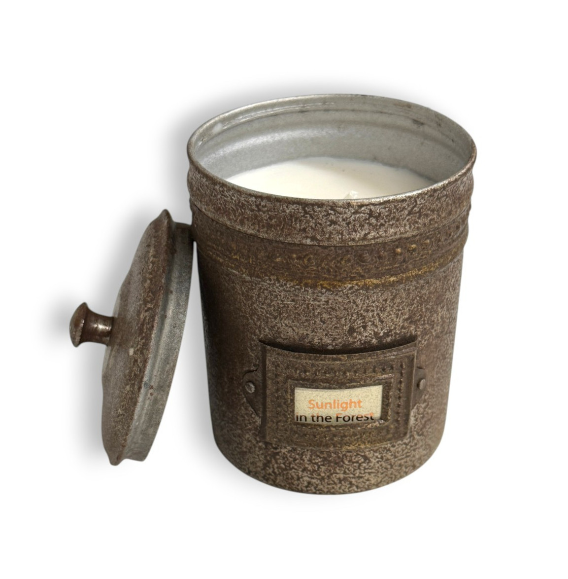 Himalayan Trading Post Sunlight in the Forest Cafe Tin Candle 10 Oz