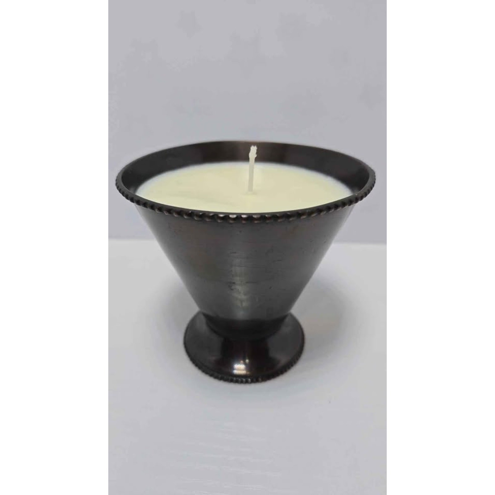 Bronze Cup Candle – Made in India, 5x6in Soy Wax