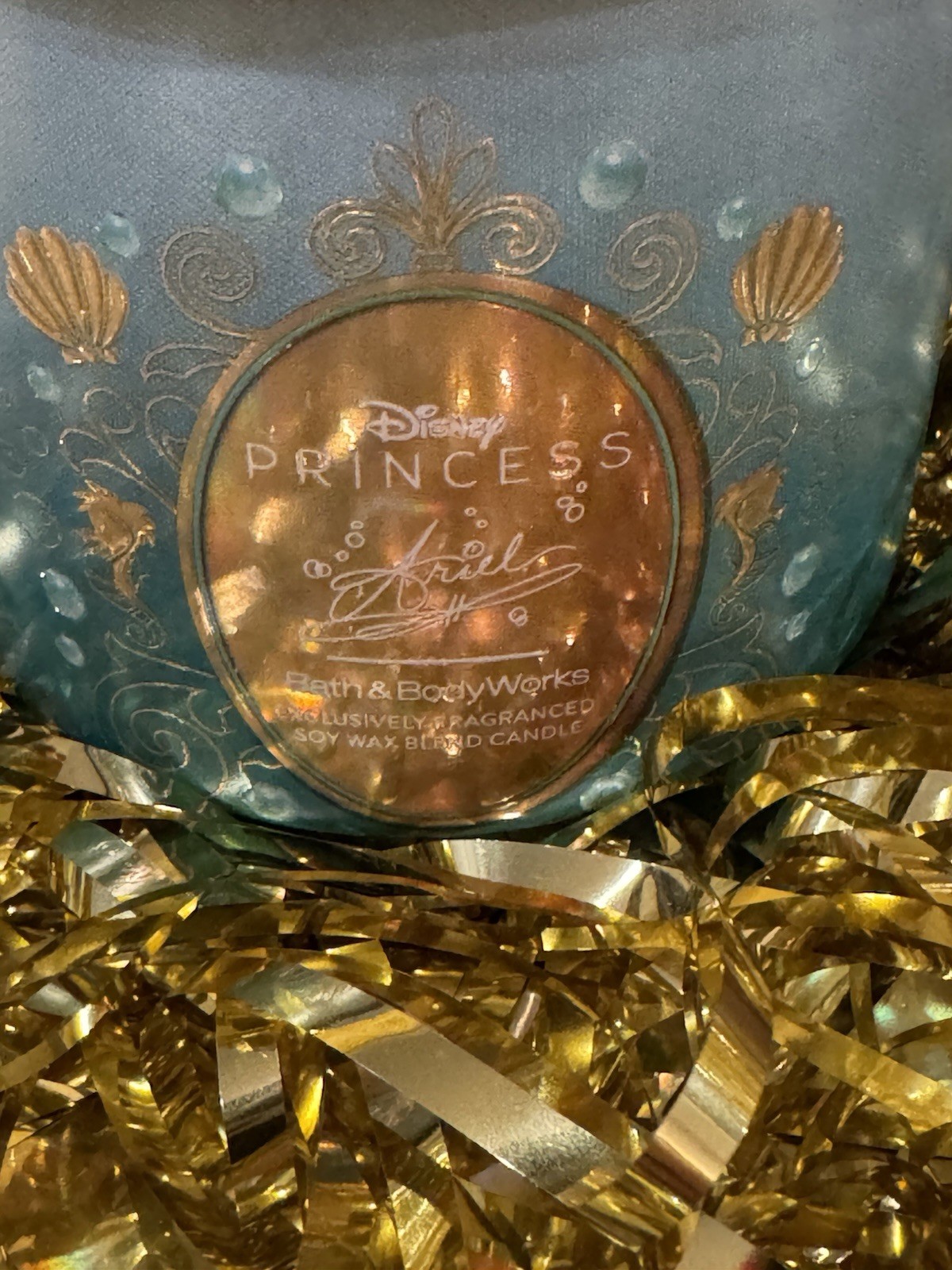 NEW-Disney Princess /BBW Candles Ariel, Belle, Jasmine, Moana, Tiana, Cinderella