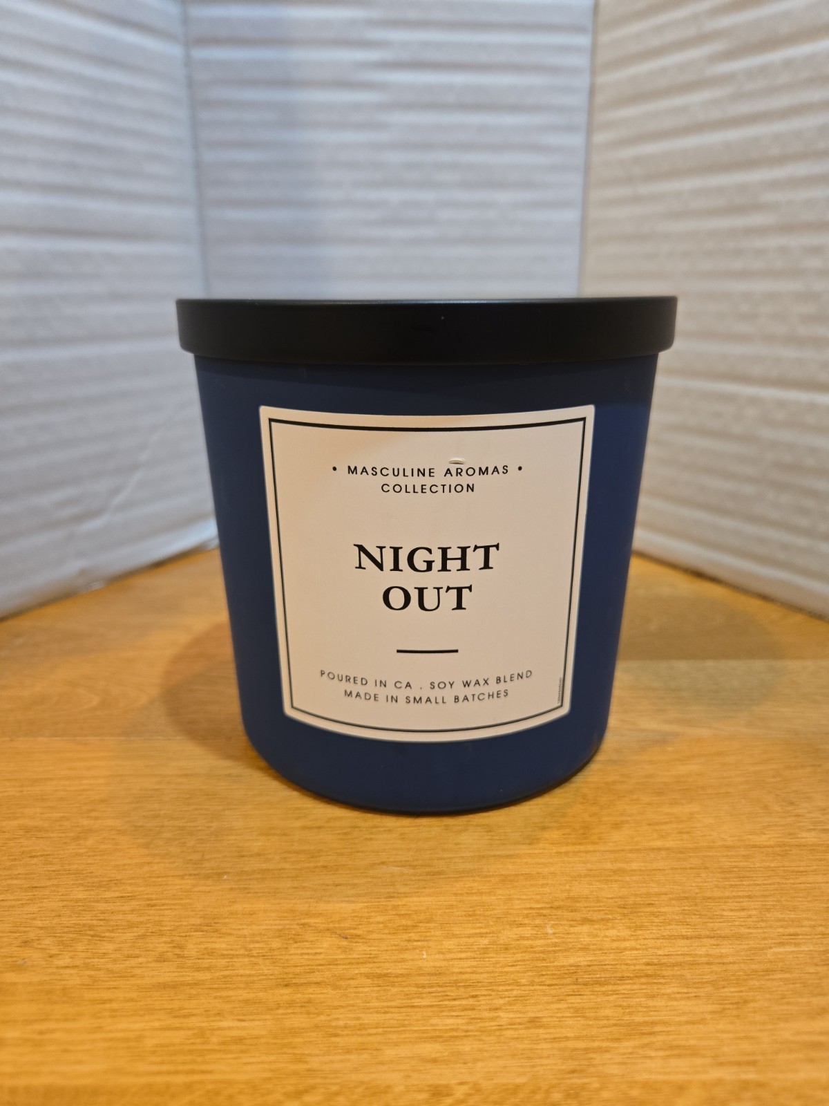 Leoben Night Out Three Wick 24 Ounce Candle Made In USA Vegan Soy Wax New