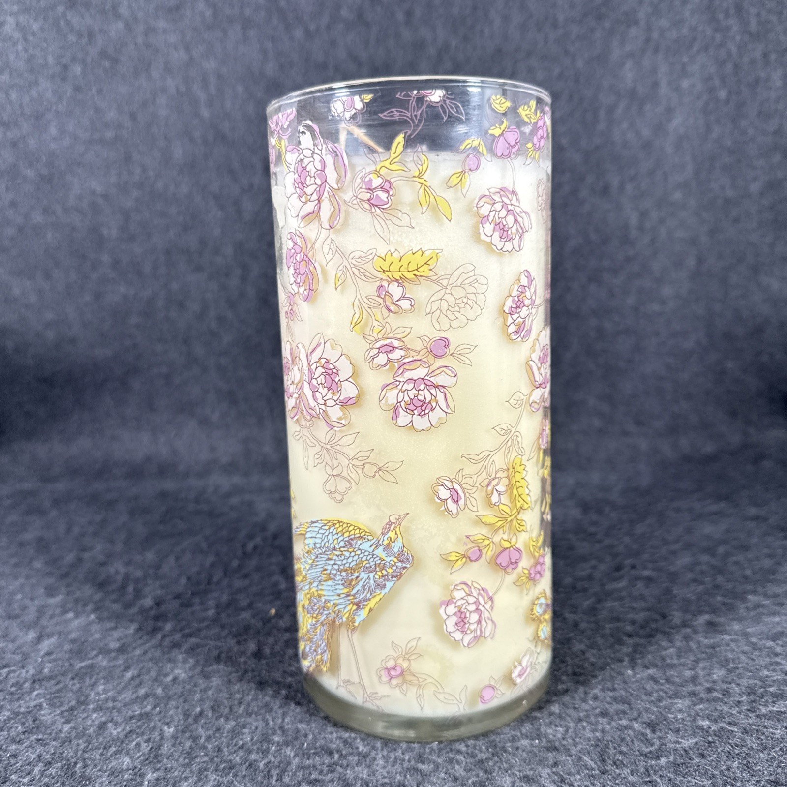 LoLLIA Poppy Nectar No. 036 Luminary Candle Fine Perfumes w/ Crystal NWOB 7.5”